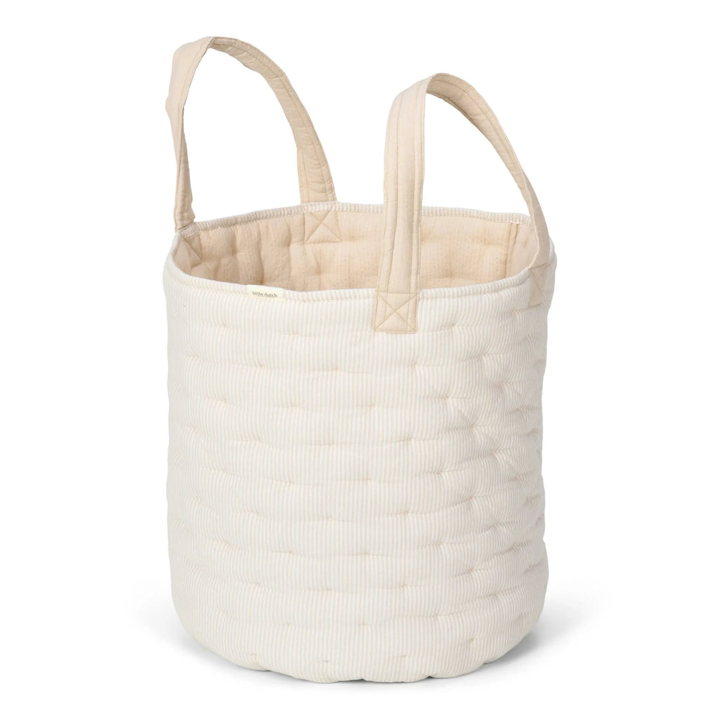 Little Dutch -Cestino Portaoggetti Grande - Beige