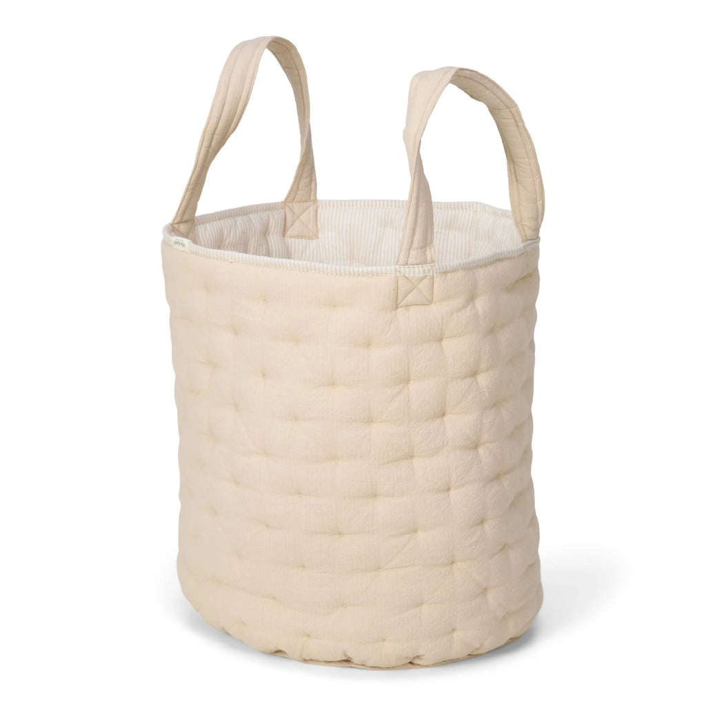Little Dutch -Cestino Portaoggetti Grande - Beige