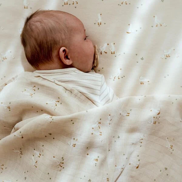 Little Dutch - Copertina  estiva per culla - Beige - Little Goose