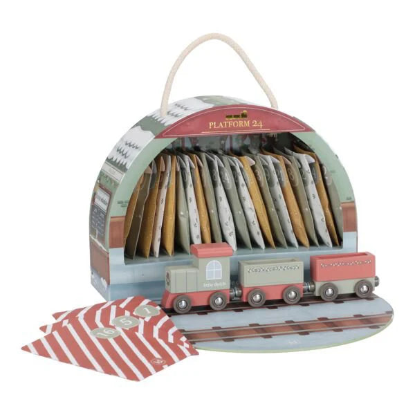 Little Dutch- Calendario Dell'Avvento Set Trenino