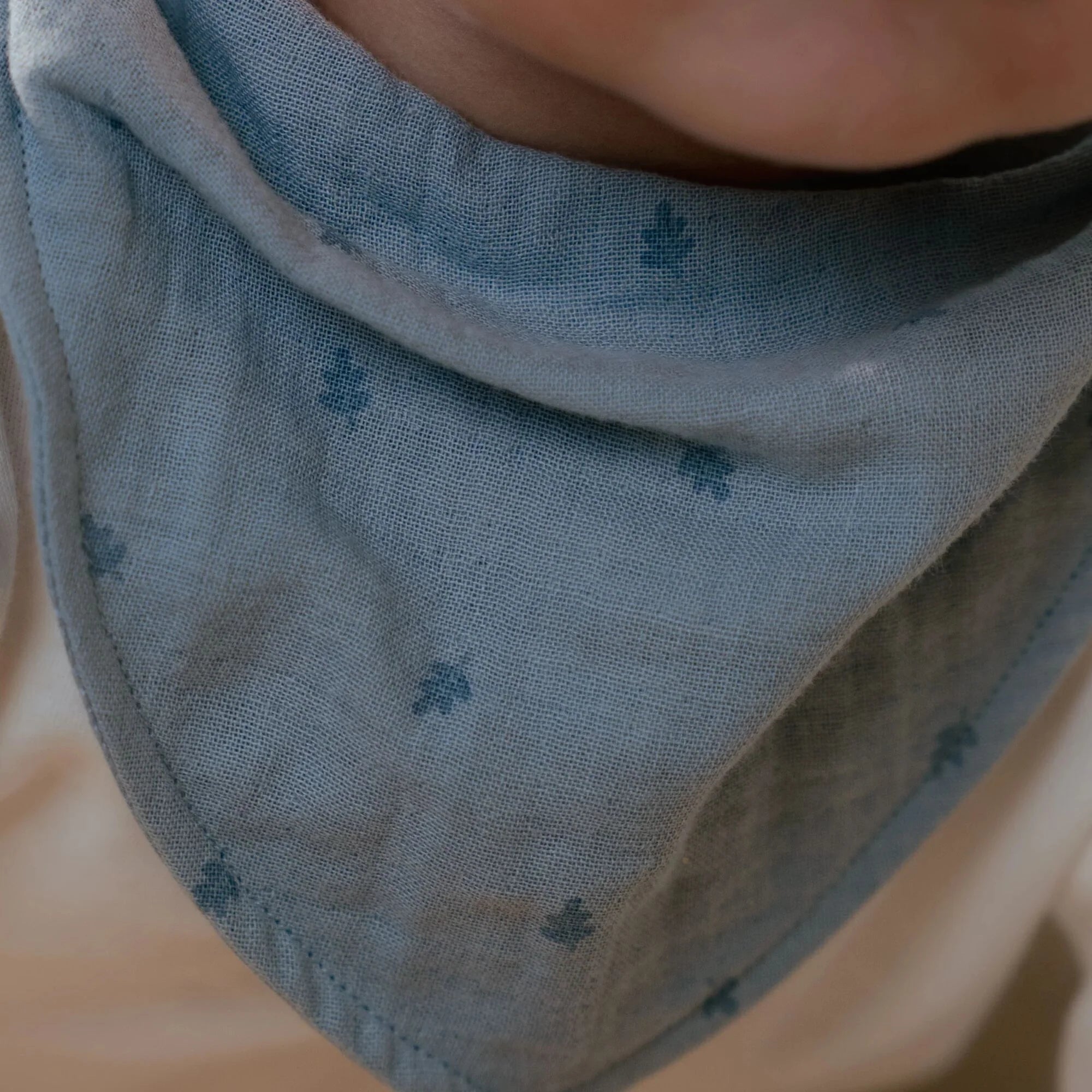 Little Dutch-Bavaglino bandana confezione da 2 -Blu