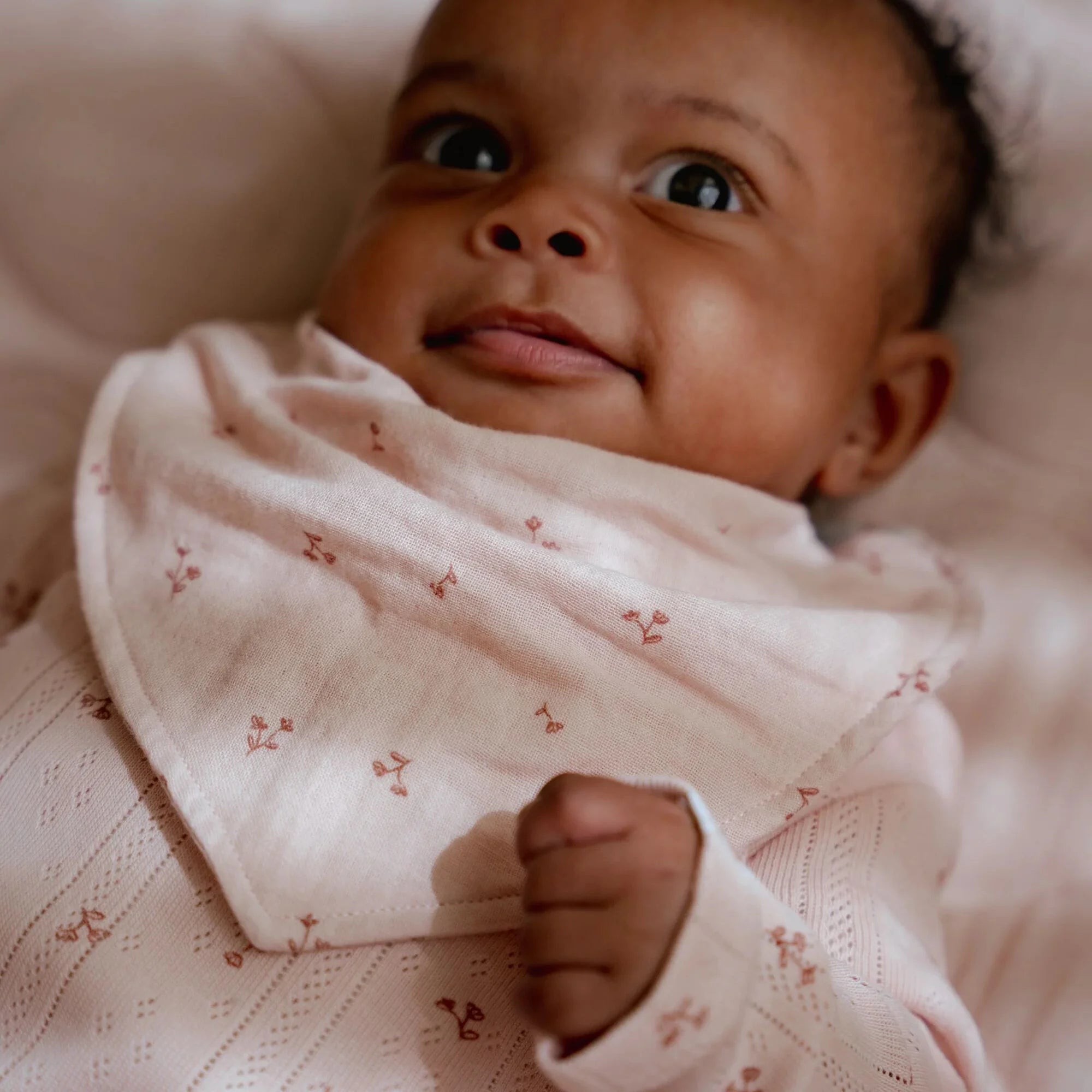 Little Dutch-Bavaglino bandana confezione da 2 - Rosa -