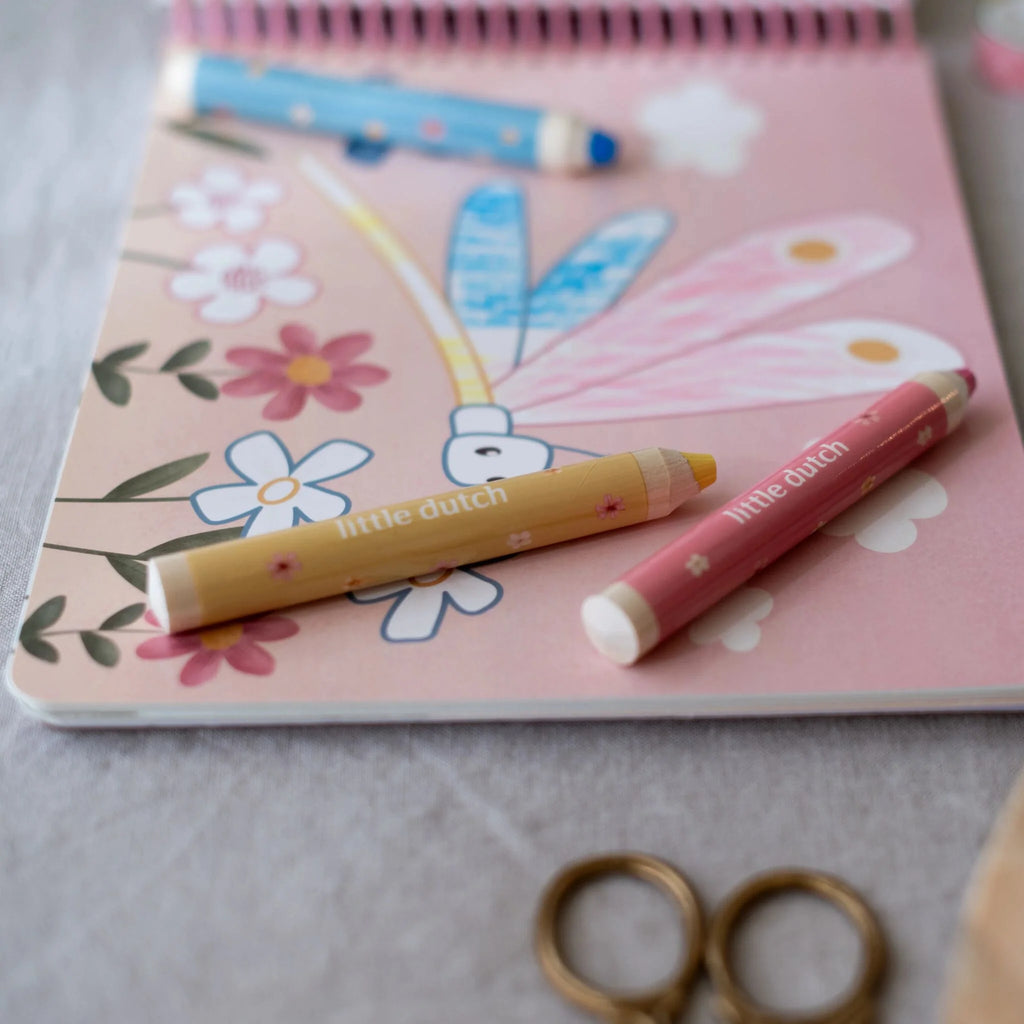 Little Dutch - Album Da Colorare Magico  Rosa