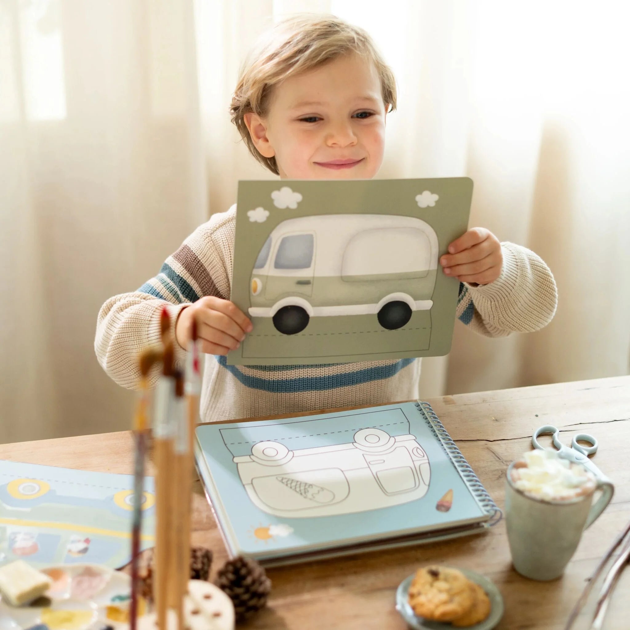 Little Dutch - Album Da Colorare E Ritagliare Con Forbici -Jim