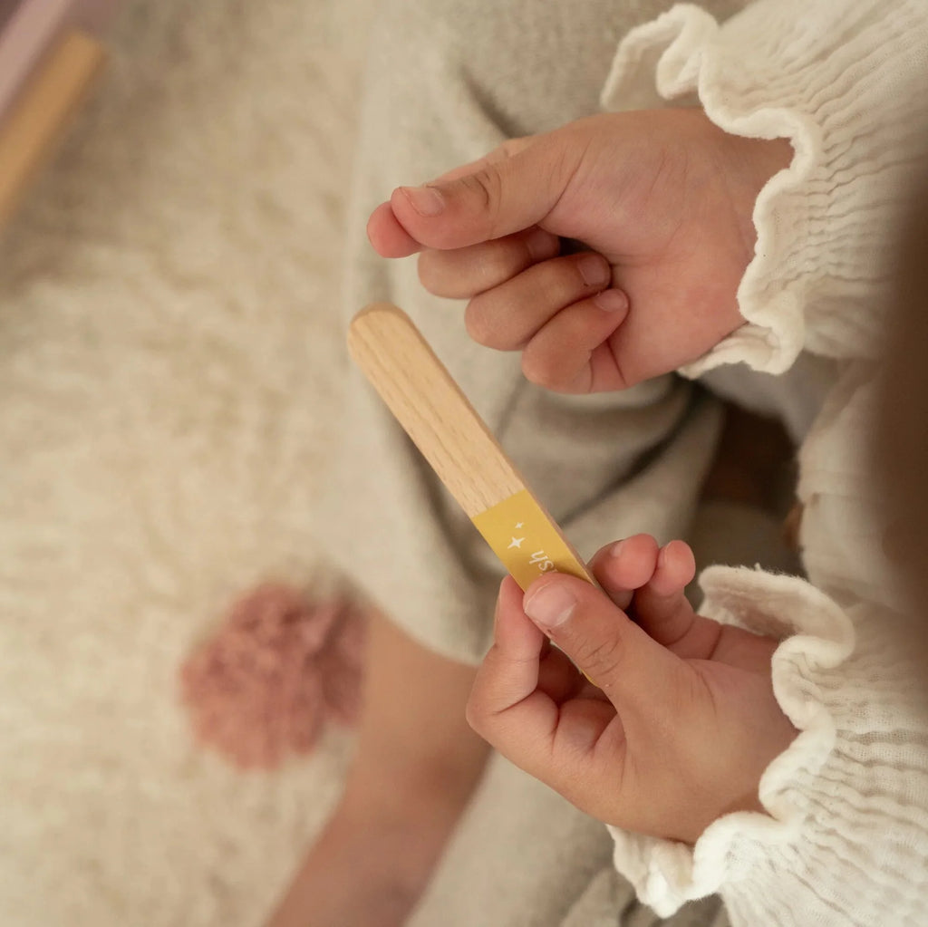 Little Ducth- Mini Toletta In Legno - Rosa - – Essentials