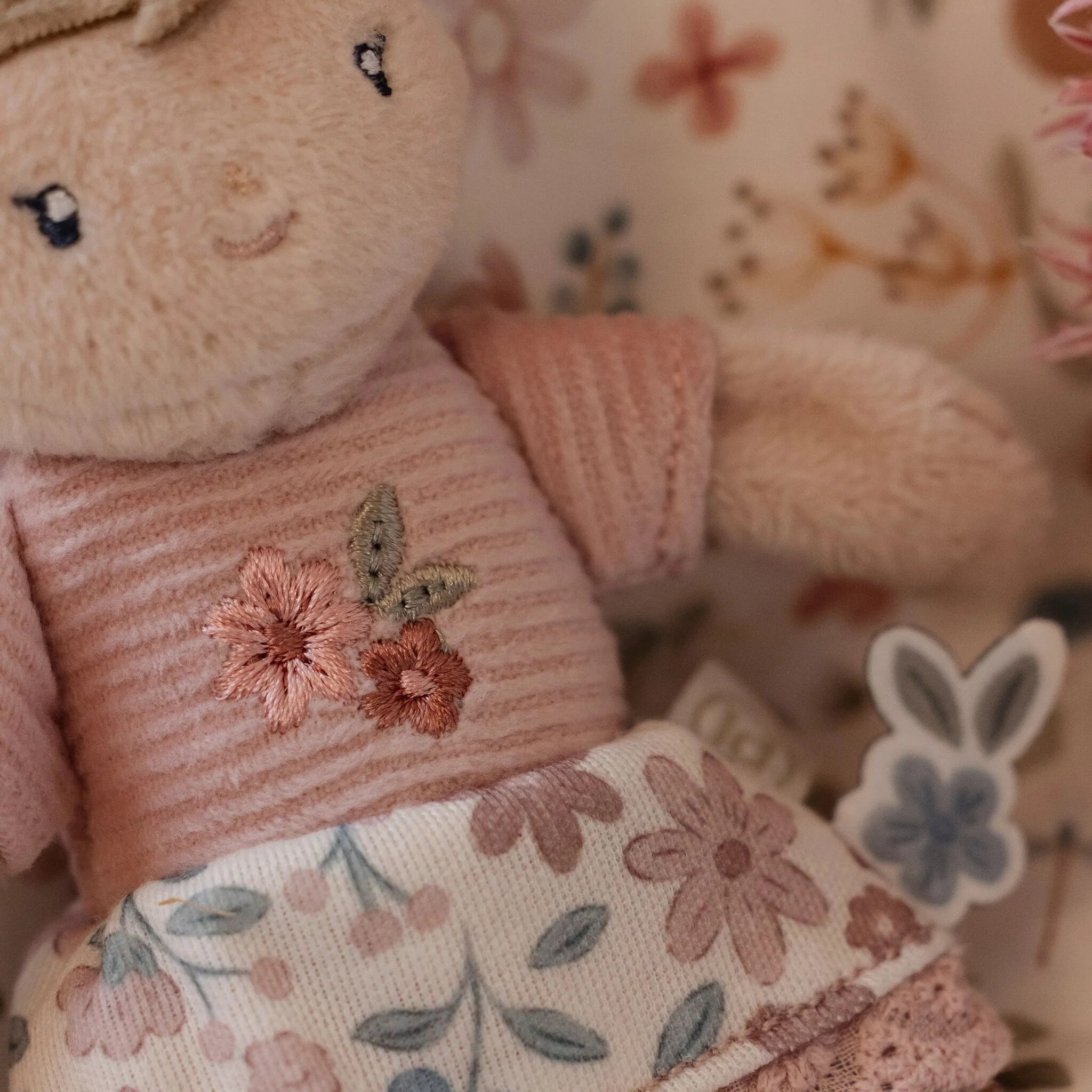 Little Dutch -Bambola da coccolare Rosa - 10 cm