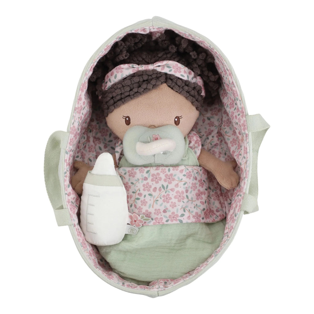 Little Dutch -Set Bambola  Morbida Evi con Cestino