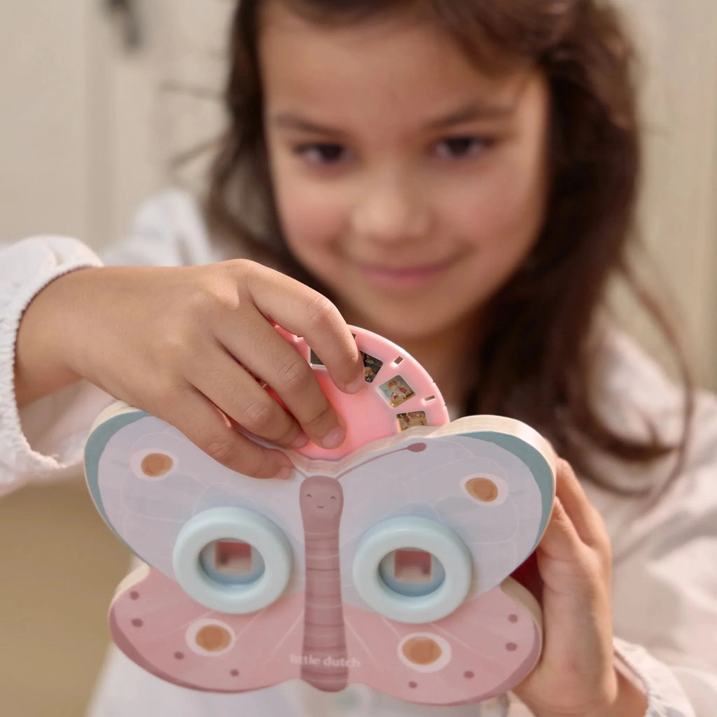 Little Dutch -  Proiettore dI Storie Rosa  A forma Di Farfalla