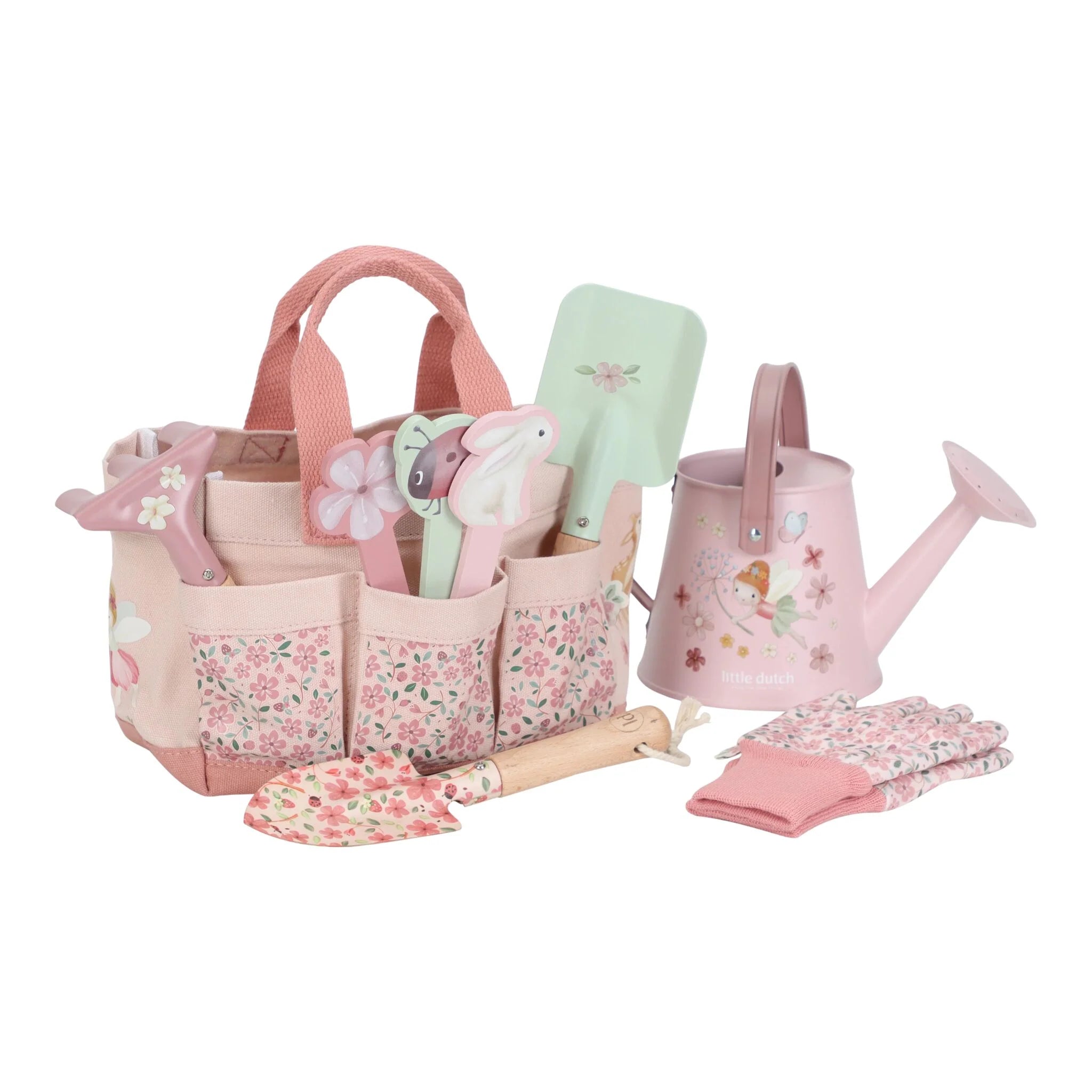 Little Dutch - Set regalo da giardino - 10 pezzi - Rosa