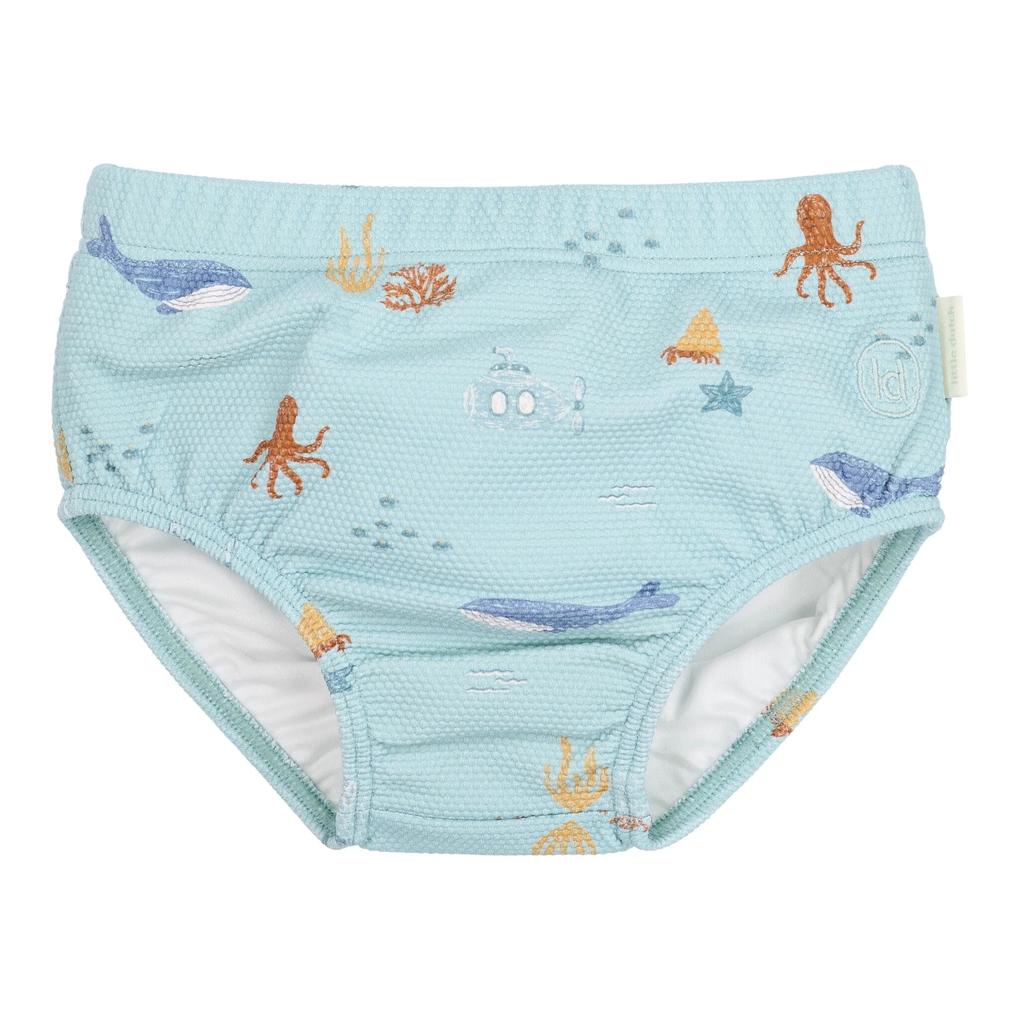 Little Dutch-Costume da bagno  Contenitivo- Verde - Ocean Splash