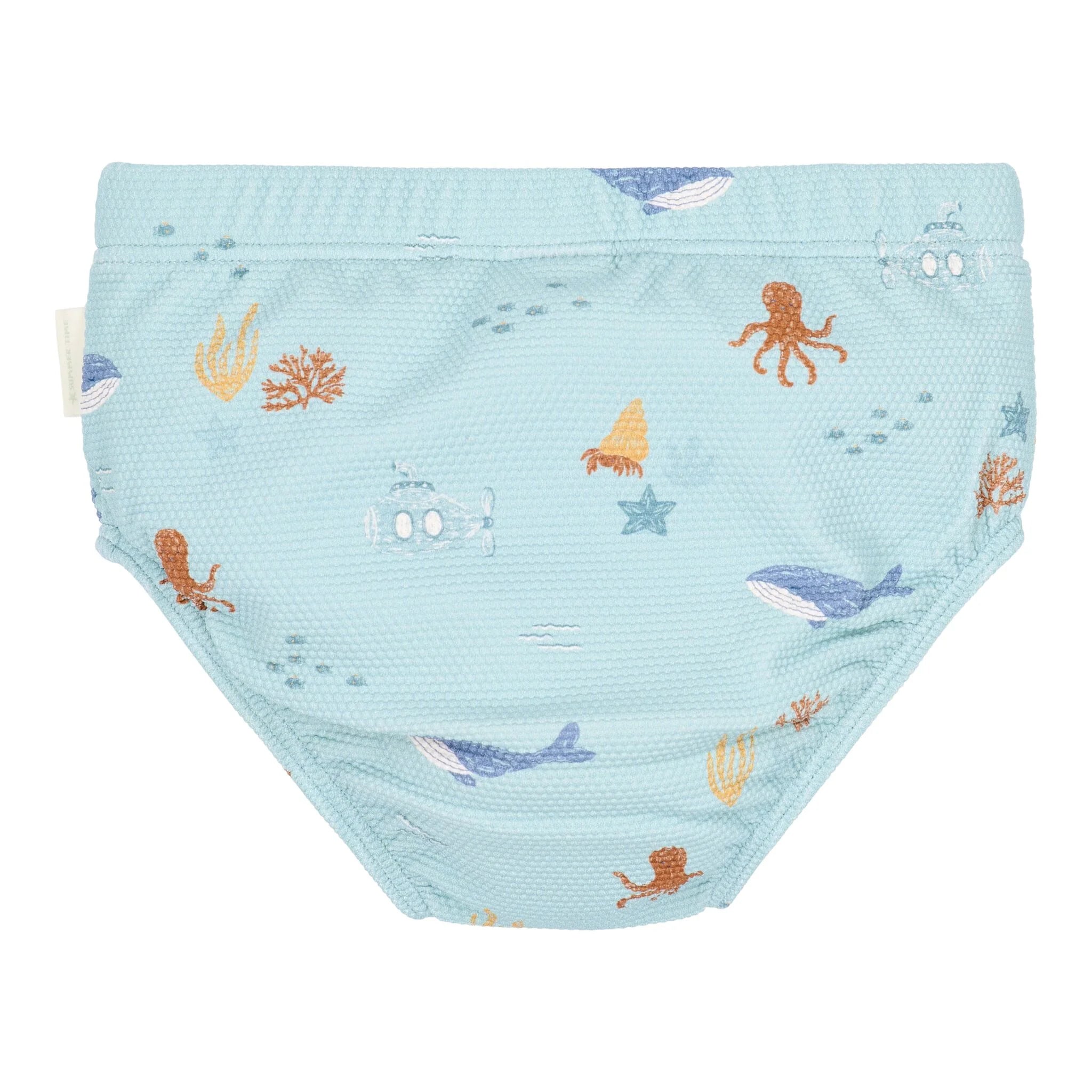 Little Dutch-Costume da bagno  Contenitivo- Verde - Ocean Splash