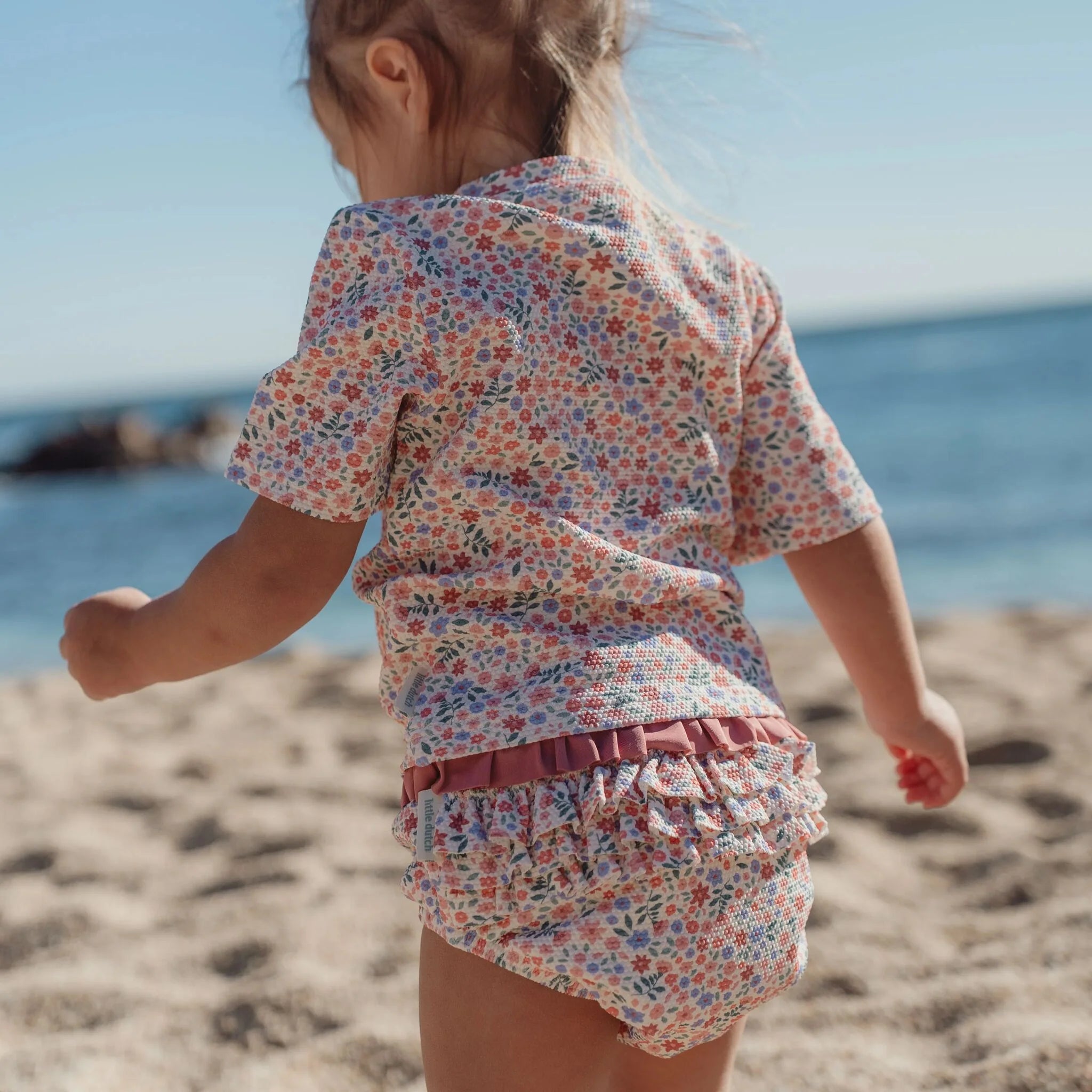 Little Dutch-Costume da bagno Contenitivo -Floreale