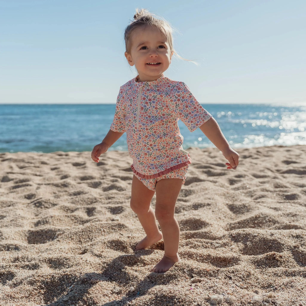 Little Dutch-Costume da bagno Contenitivo -Floreale
