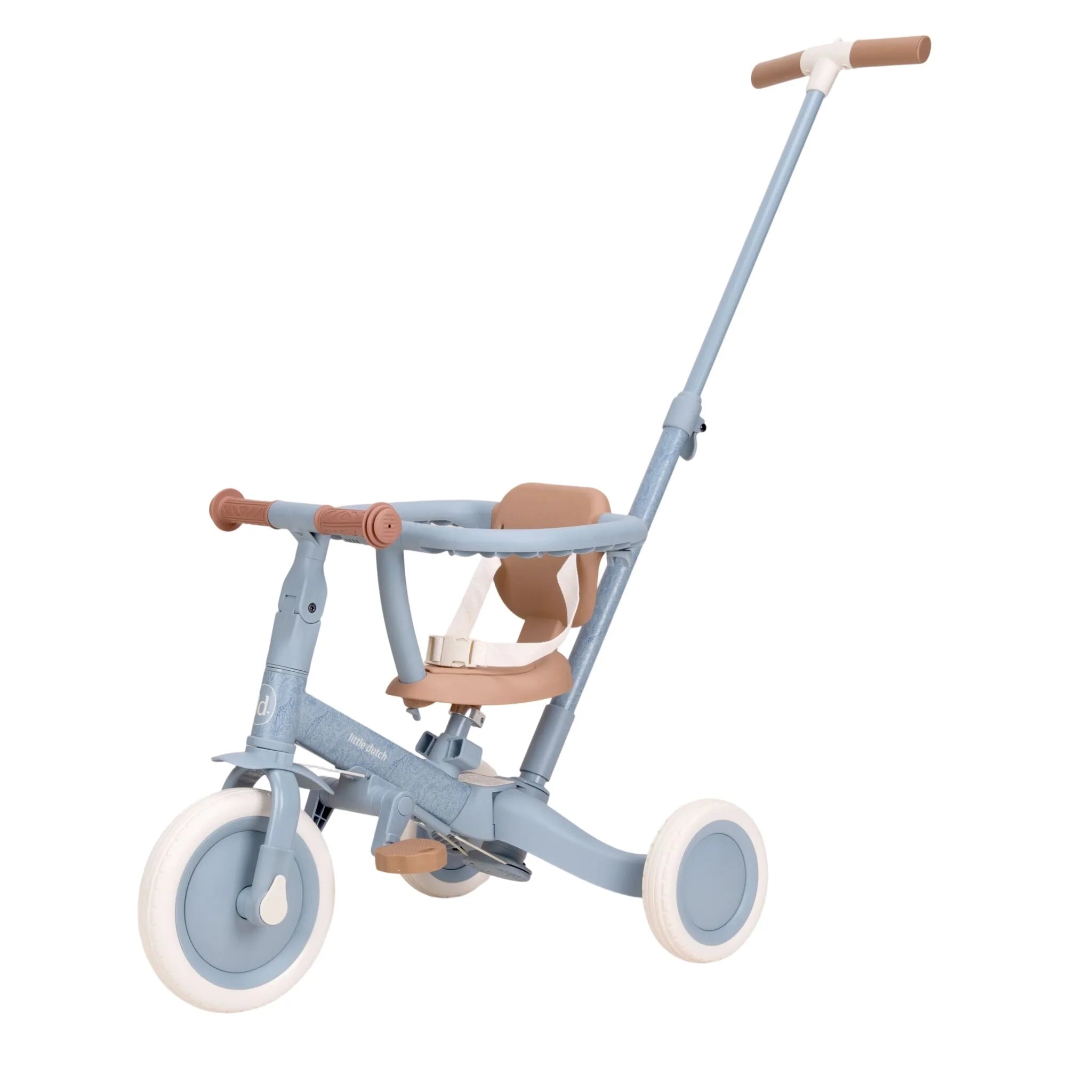 Little Dutch - Triciclo 4 in 1 color bianco sporco
