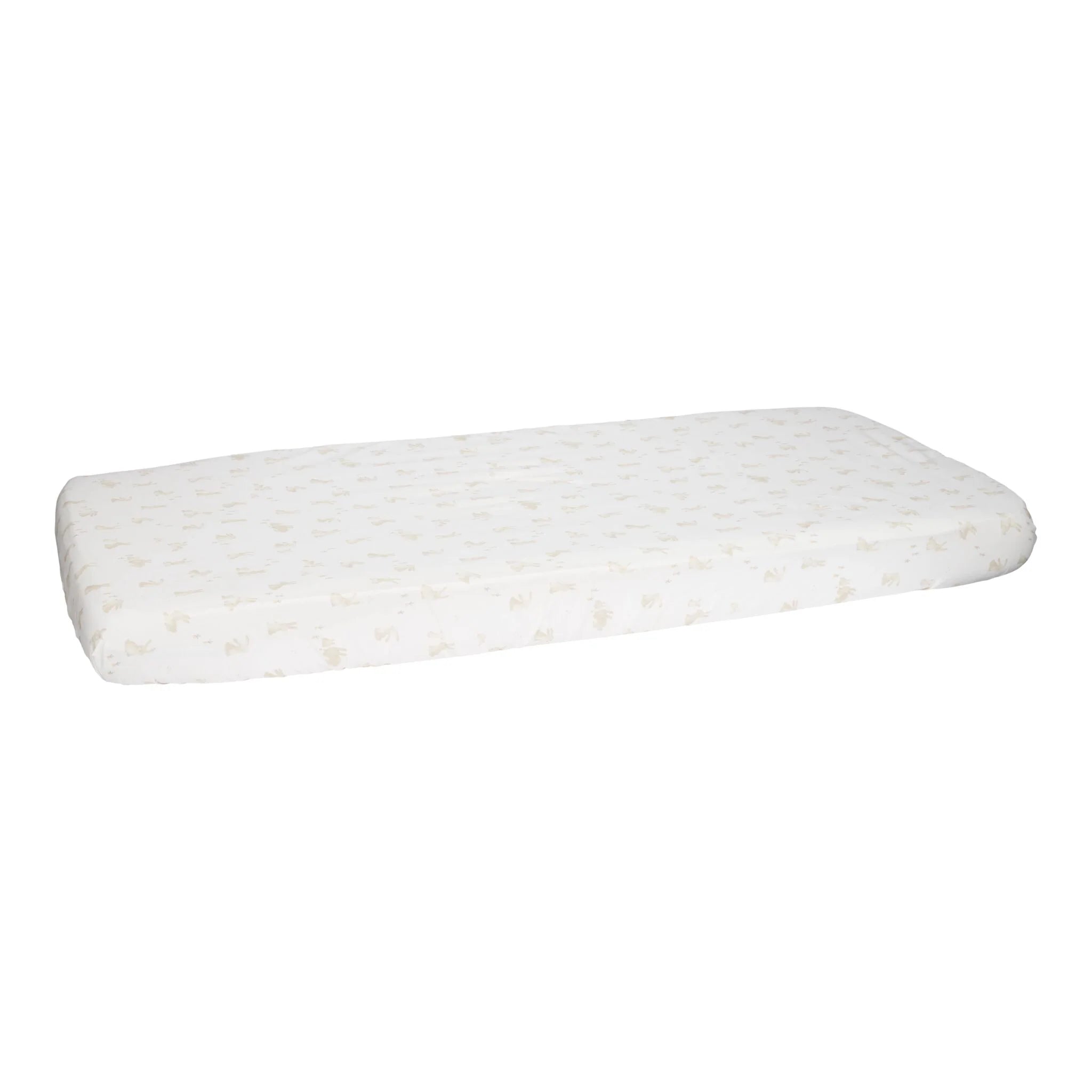 Little Dutch - Lenzuolo con angoli per culla – Bianco – Coniglietto