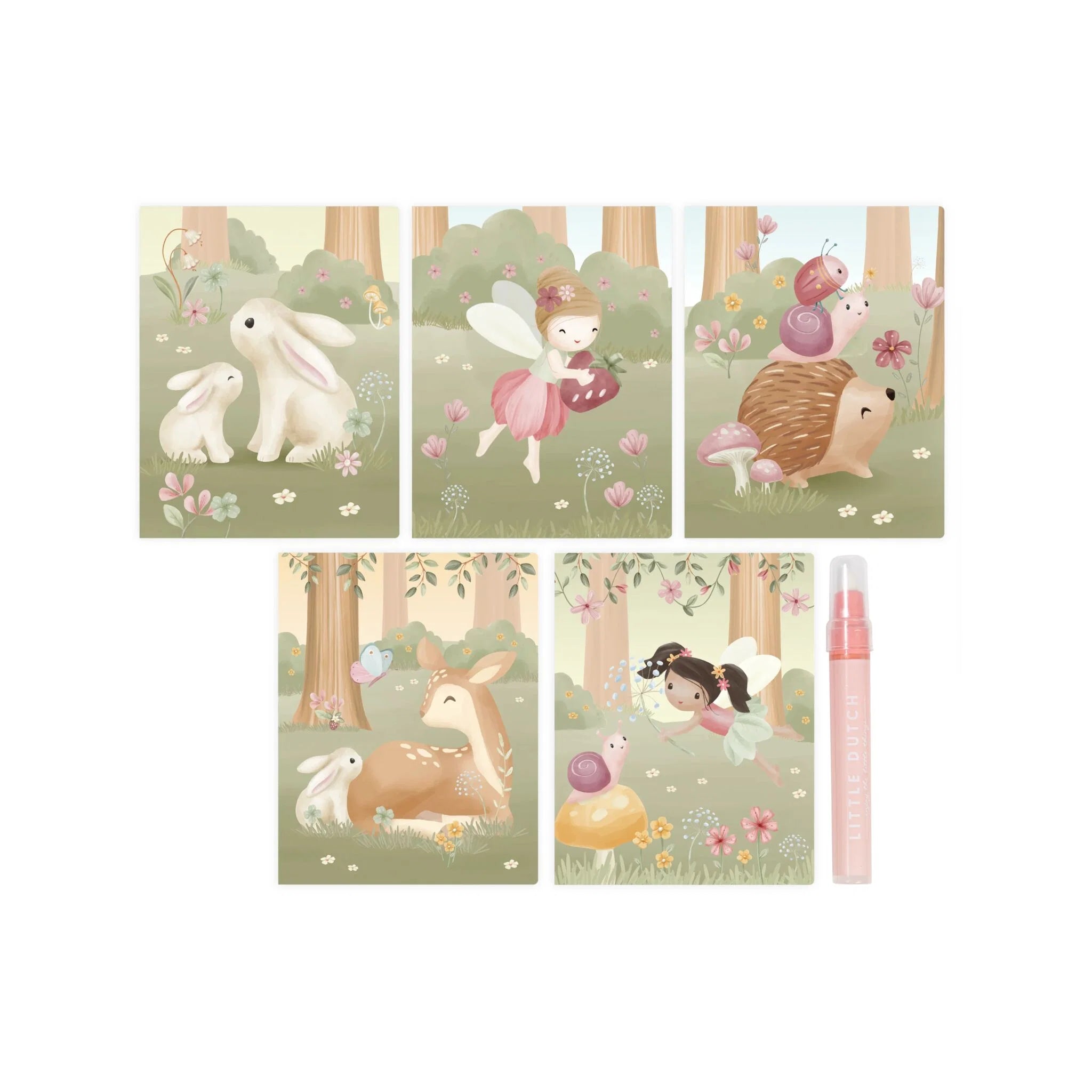 Little Dutch - Libro Magico Ad Acqua-Rosa