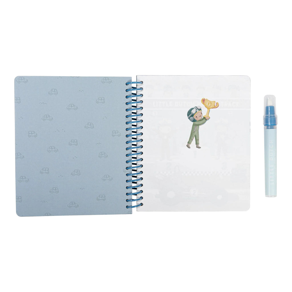 Little Dutch - Libro Magico Ad Acqua-Jim -Veicoli