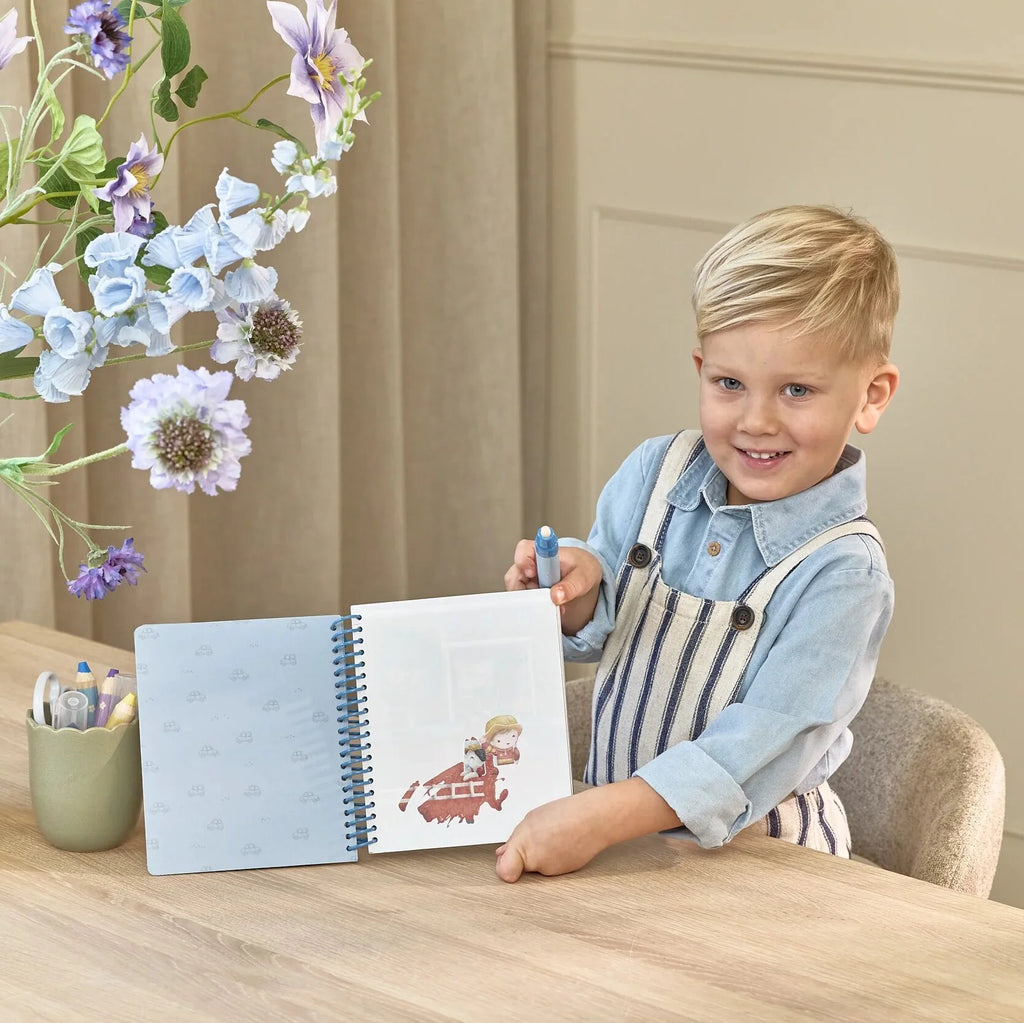 Little Dutch - Libro Magico Ad Acqua-Jim -Veicoli