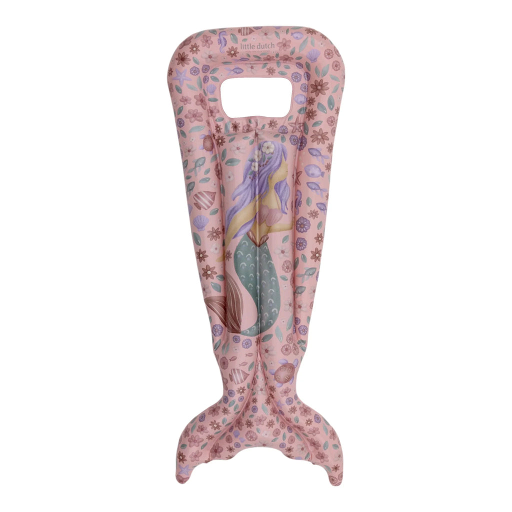 Little Dutch - Materassino gonfiabile - Rosa - Sirena da sogno