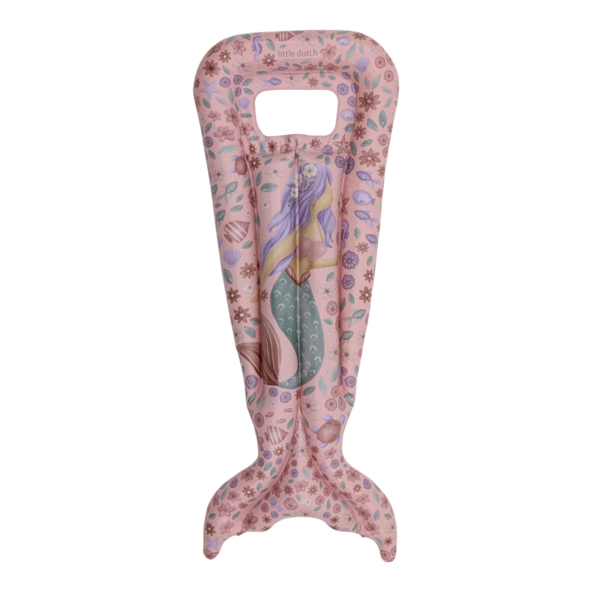 Little Dutch - Materassino gonfiabile - Rosa - Sirena da sogno