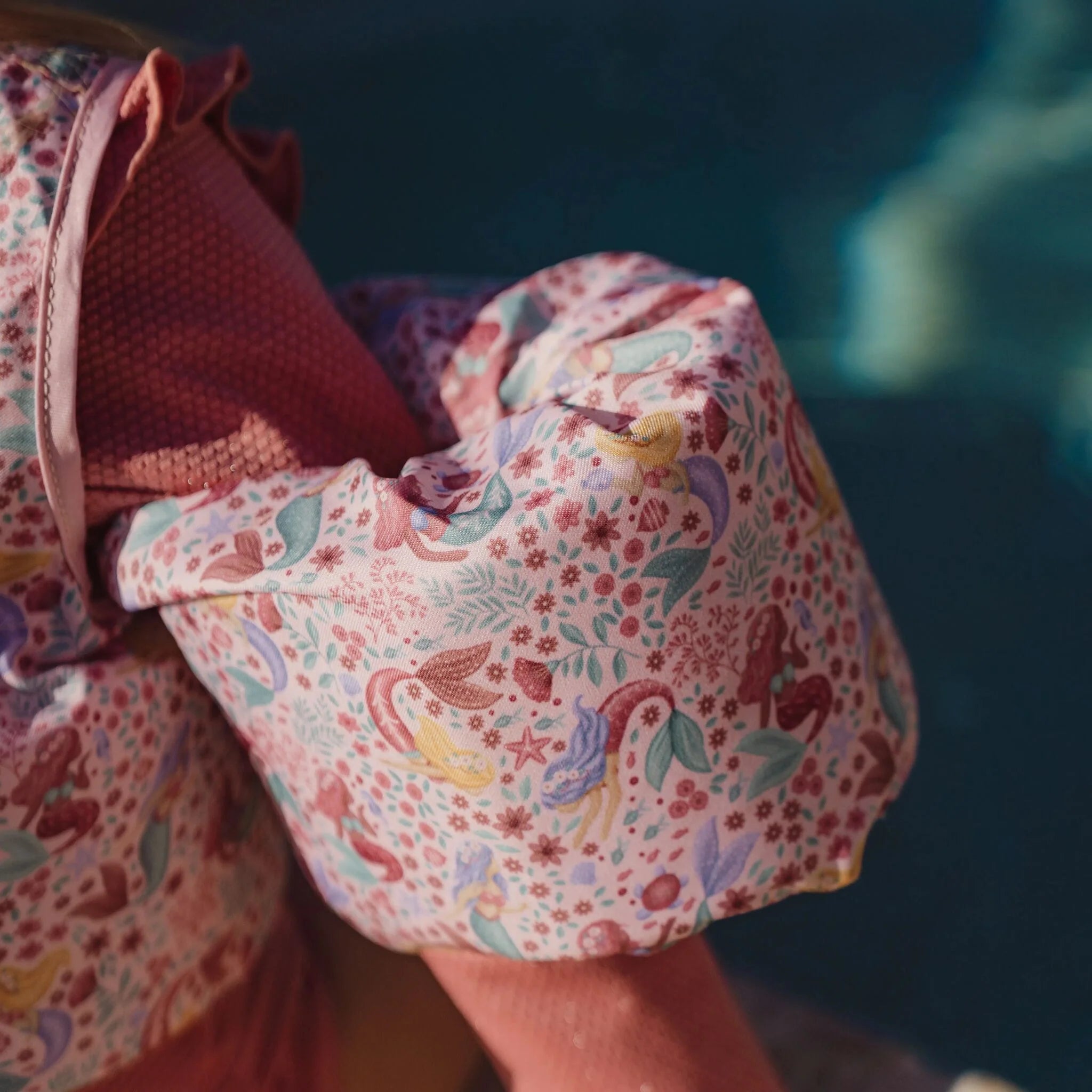 Little Dutch - Gilet Con Braccioli  -rosa