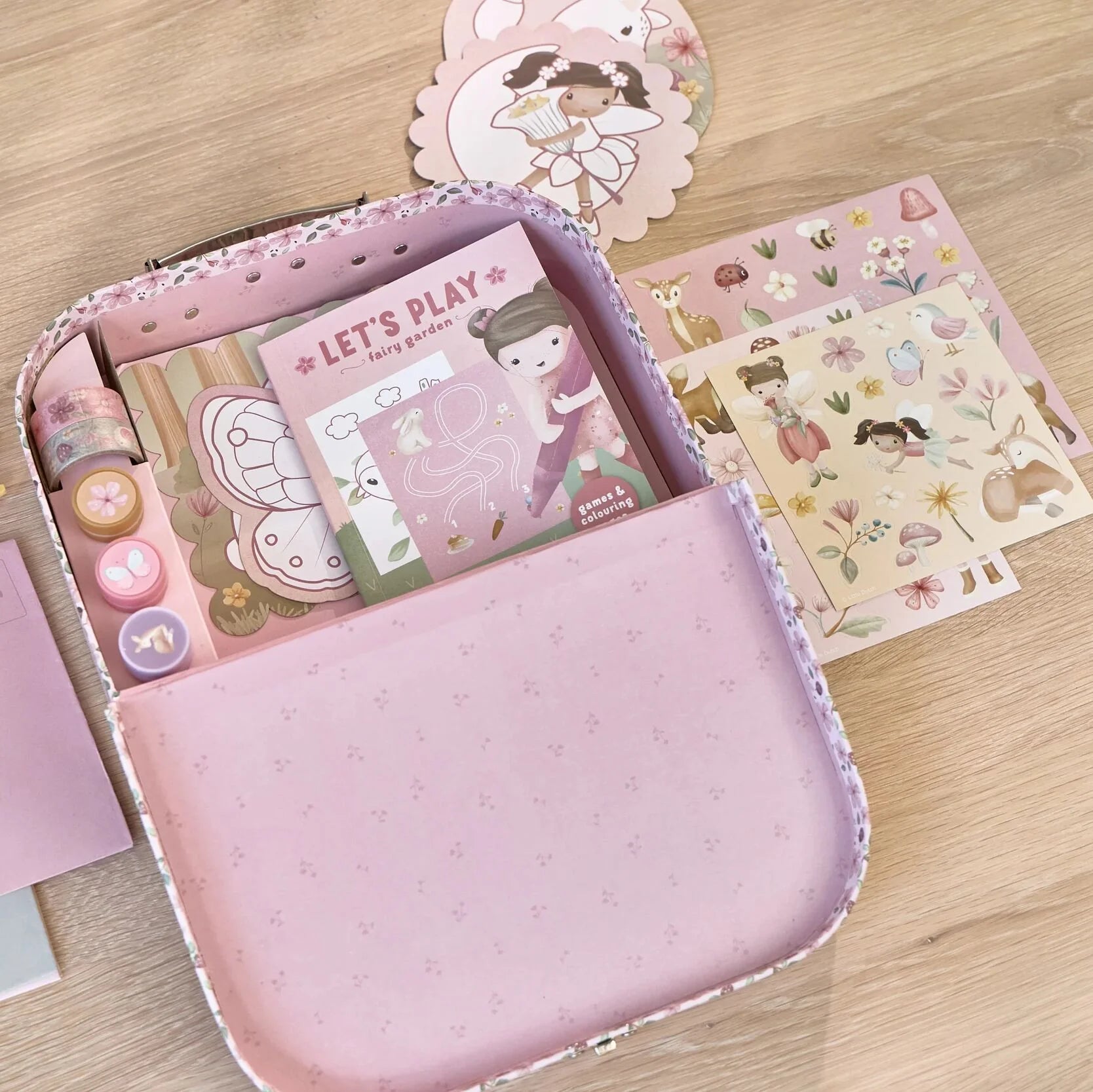 Little Dutch - Valigetta Con Kit creativo Rosa