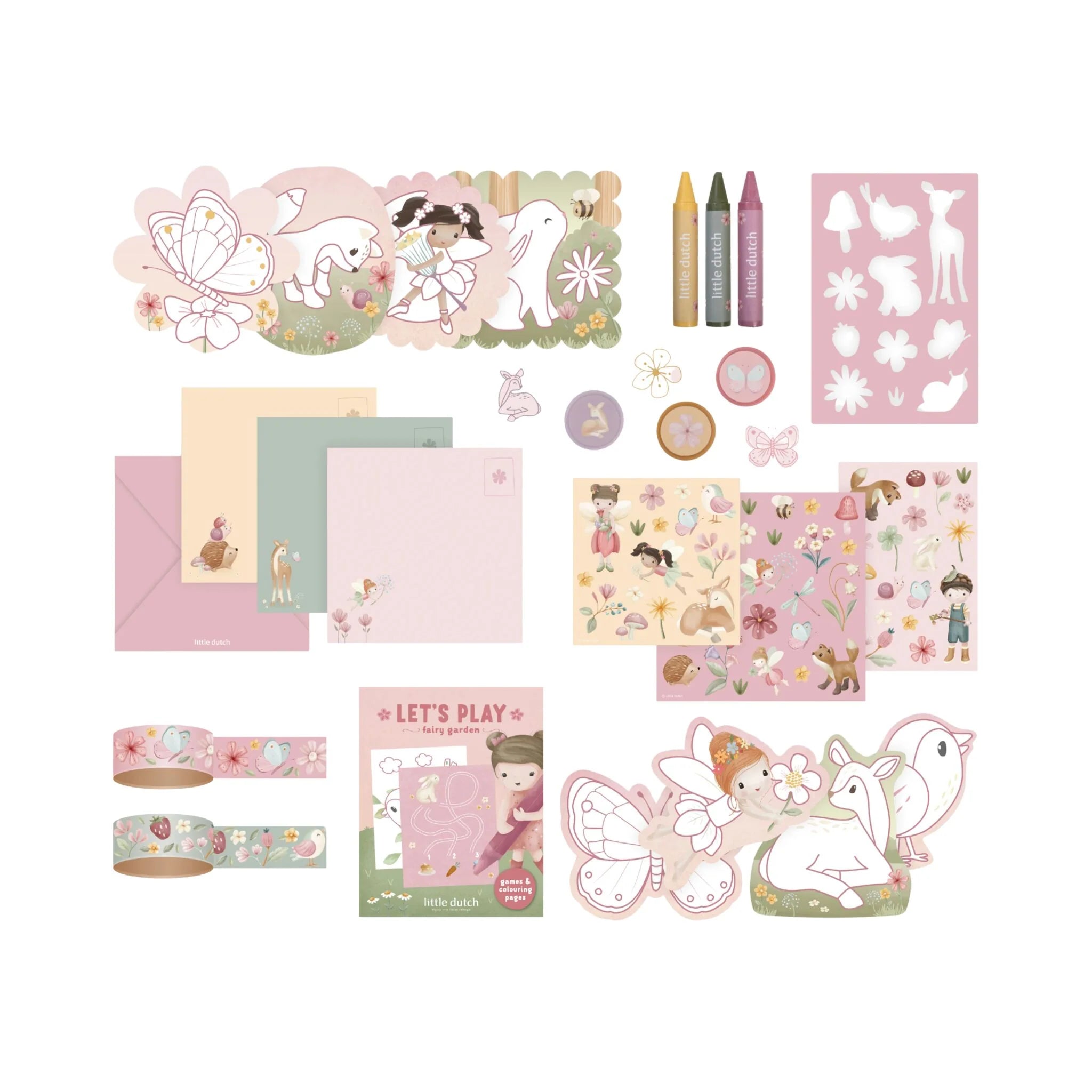 Little Dutch - Valigetta Con Kit creativo Rosa