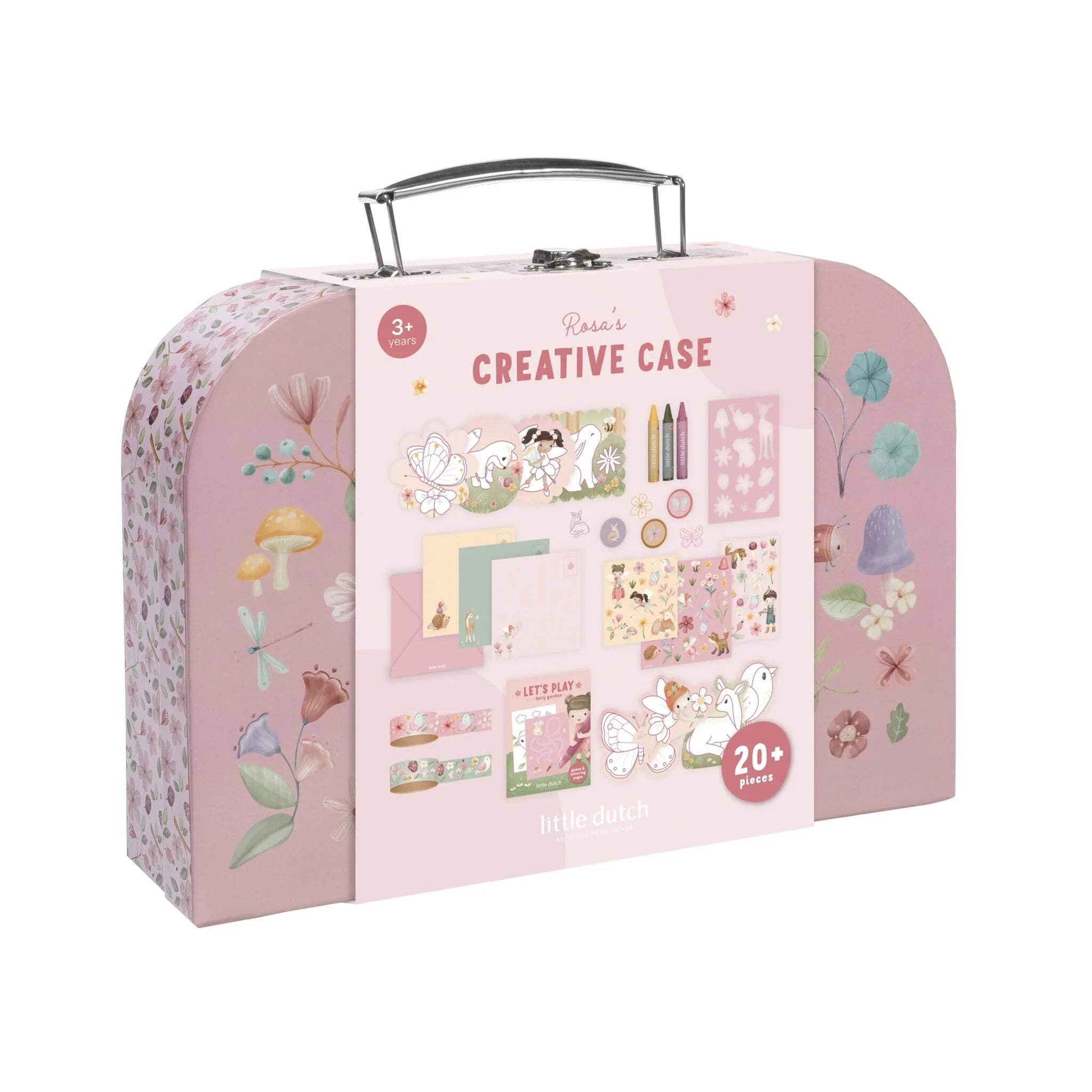 Little Dutch - Valigetta Con Kit creativo Rosa