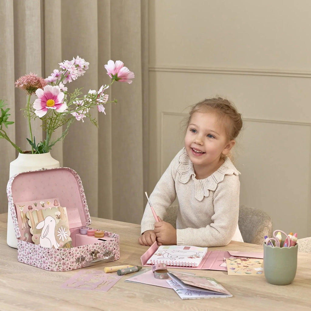 Little Dutch - Valigetta Con Kit creativo Rosa