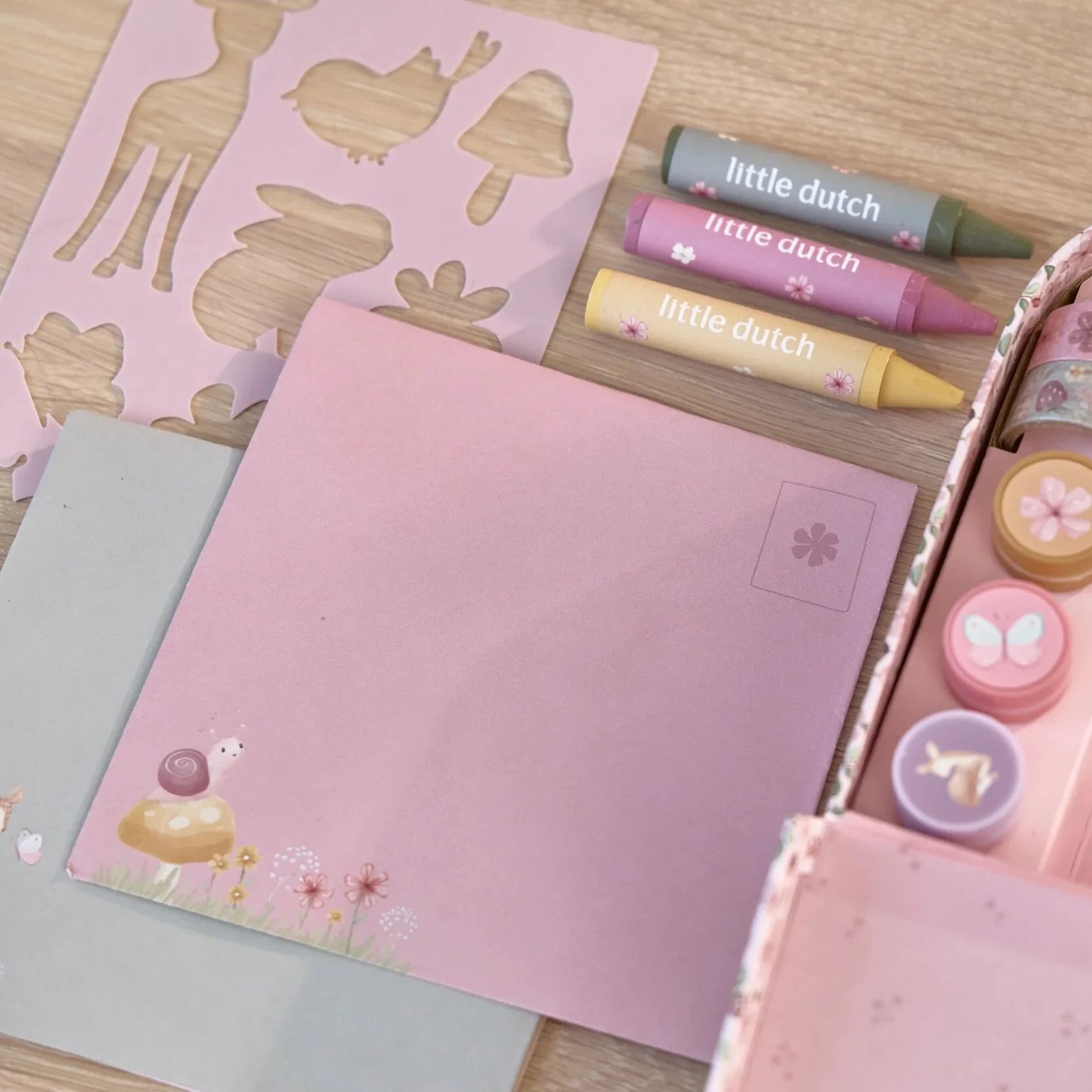 Little Dutch - Valigetta Con Kit creativo Rosa