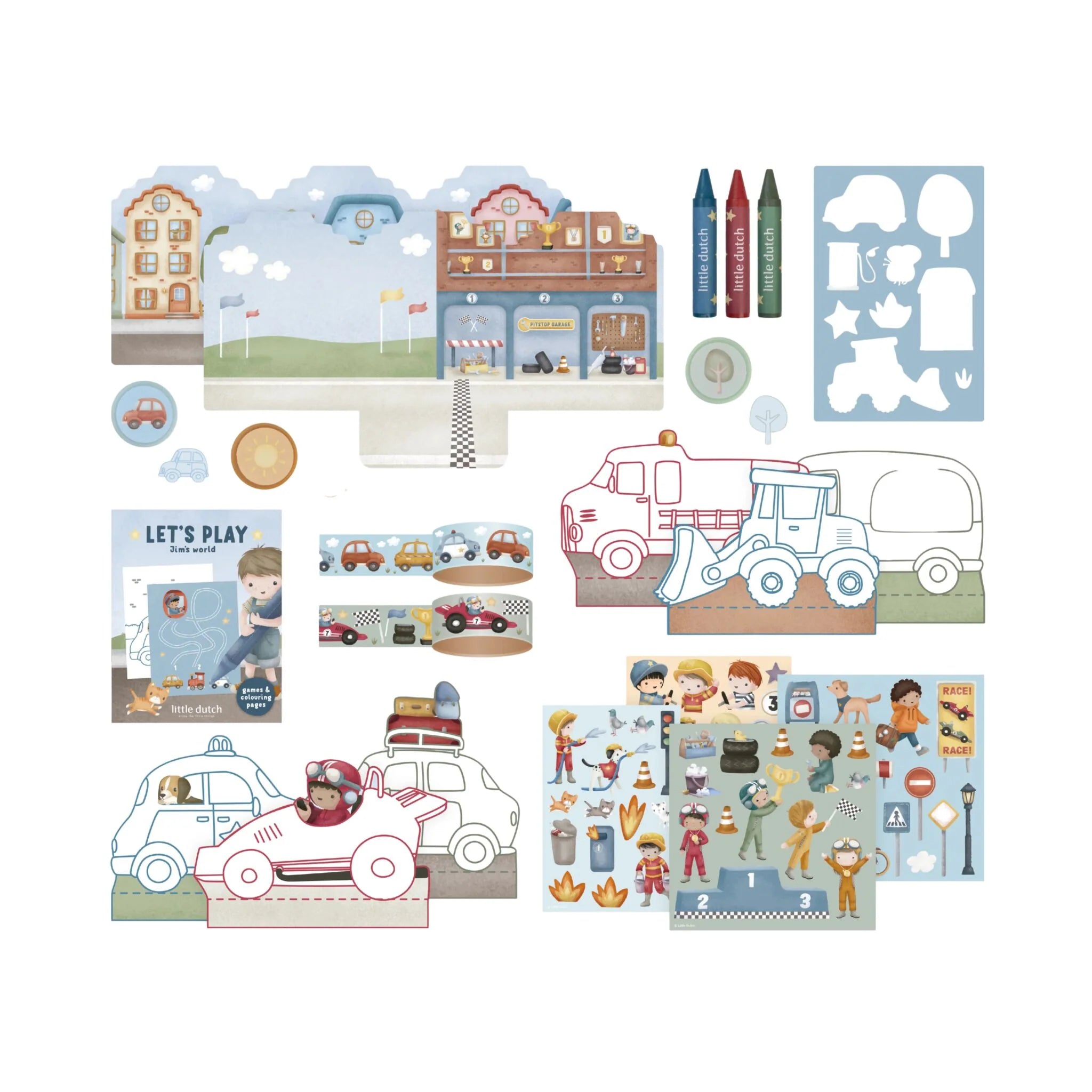 Little Dutch - Valigetta Con Kit creativo Jim