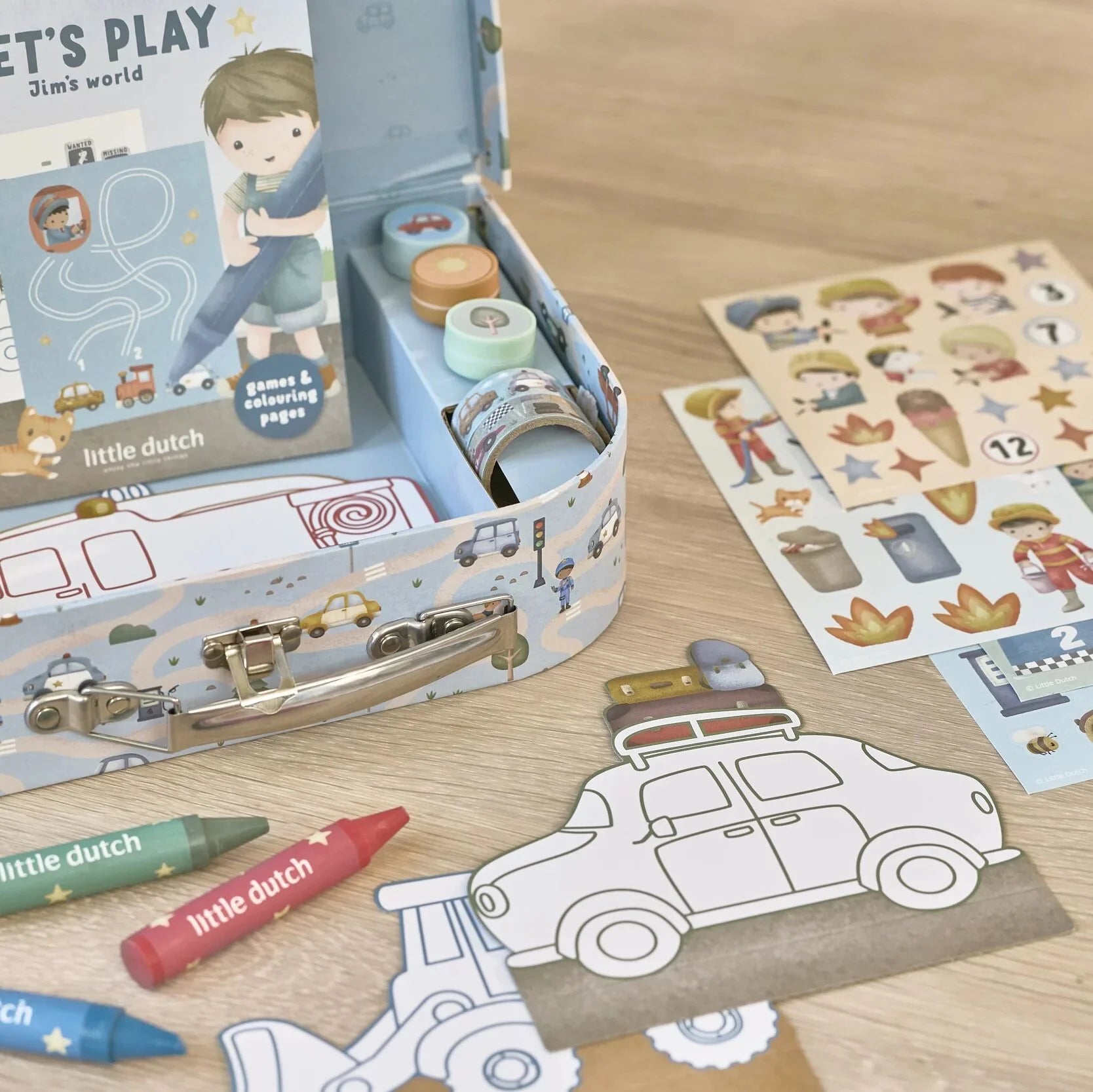 Little Dutch - Valigetta Con Kit creativo Jim