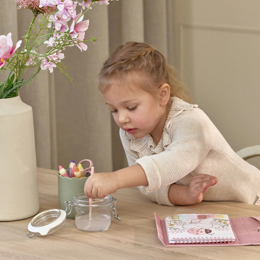 Little Dutch-Set Di Pittura Ad Acqua Rosa