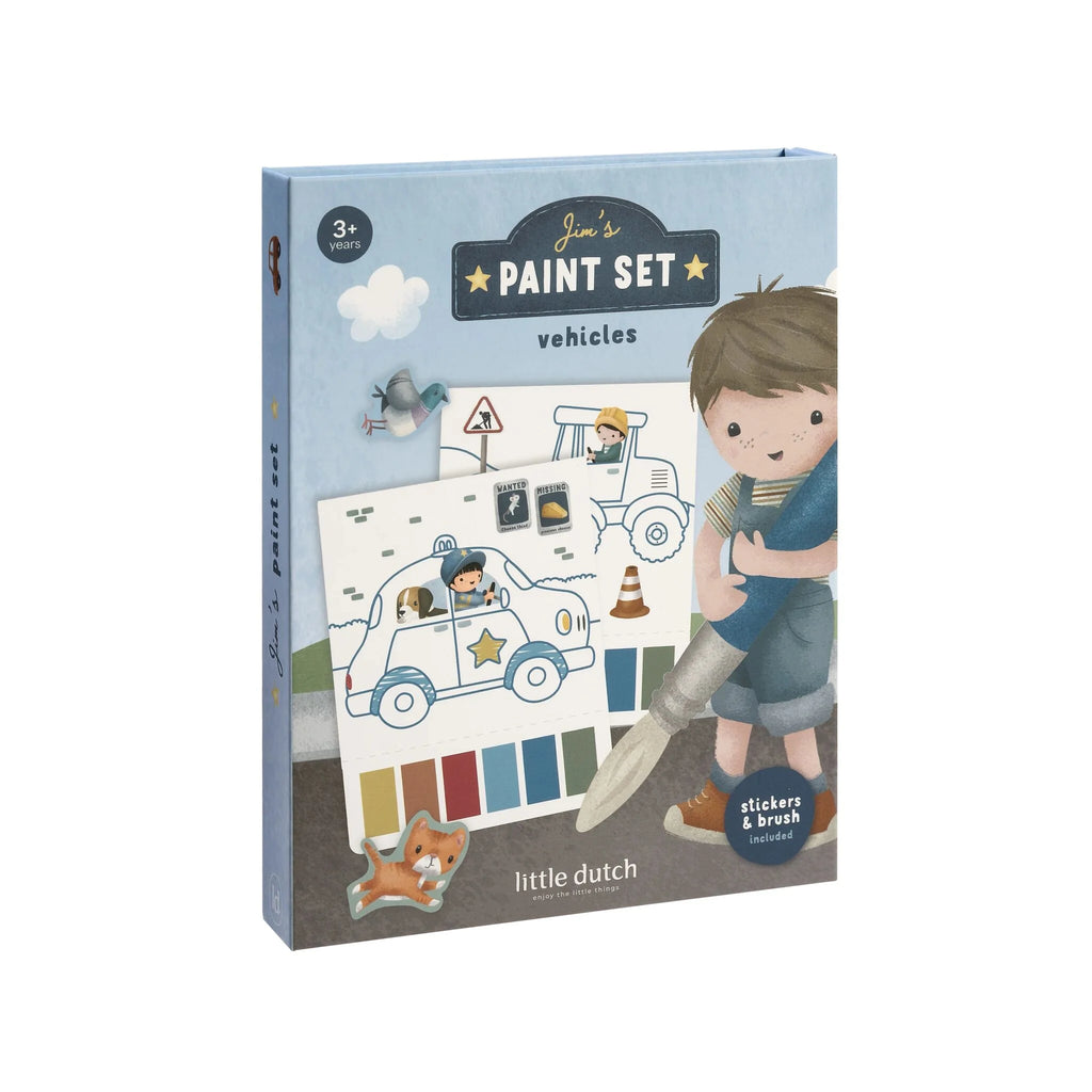 Little Dutch-Set Di Pittura Ad Acqua Jim