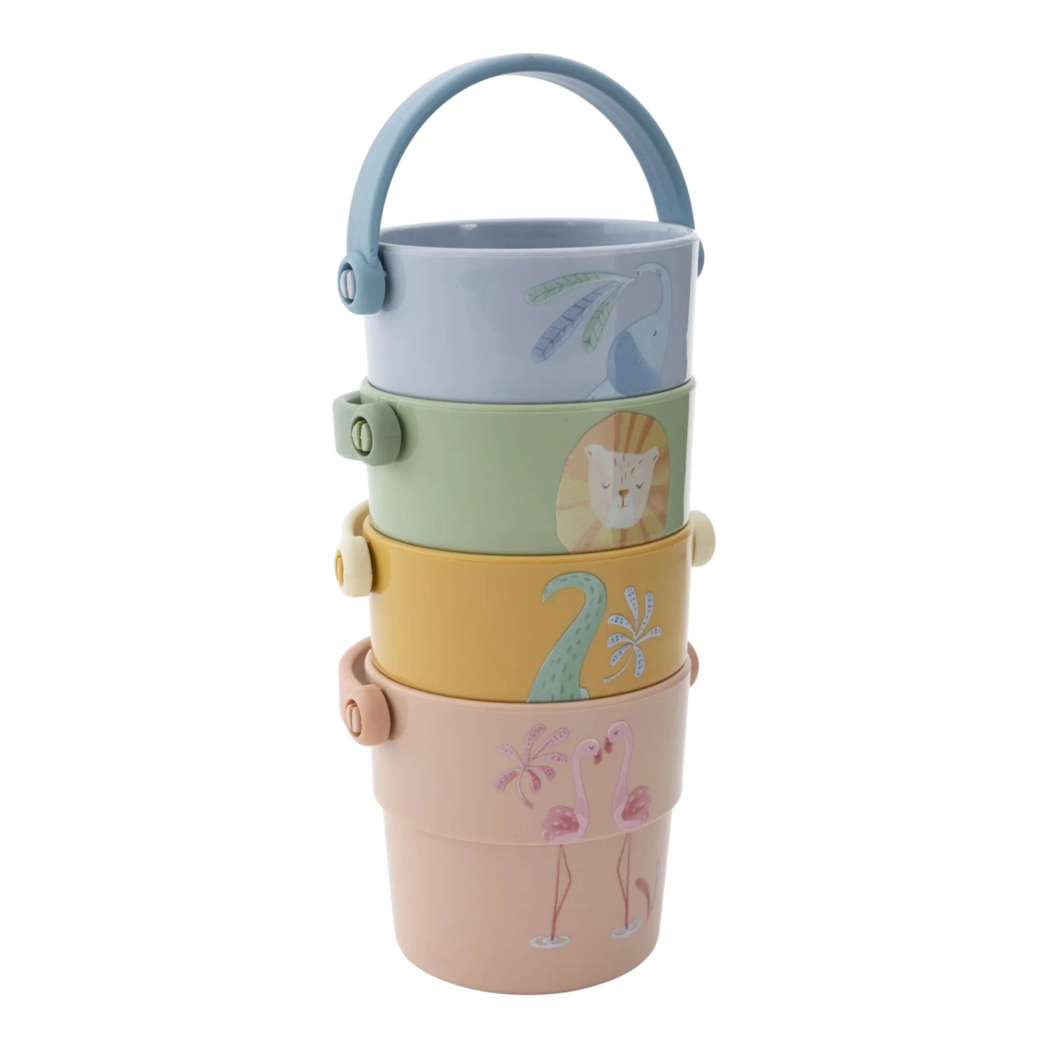 Little Dutch -Bicchieri da bagno Safari Frieds