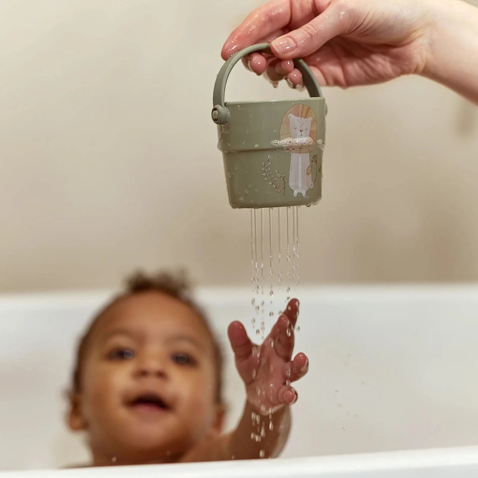Little Dutch -Bicchieri da bagno Safari Frieds