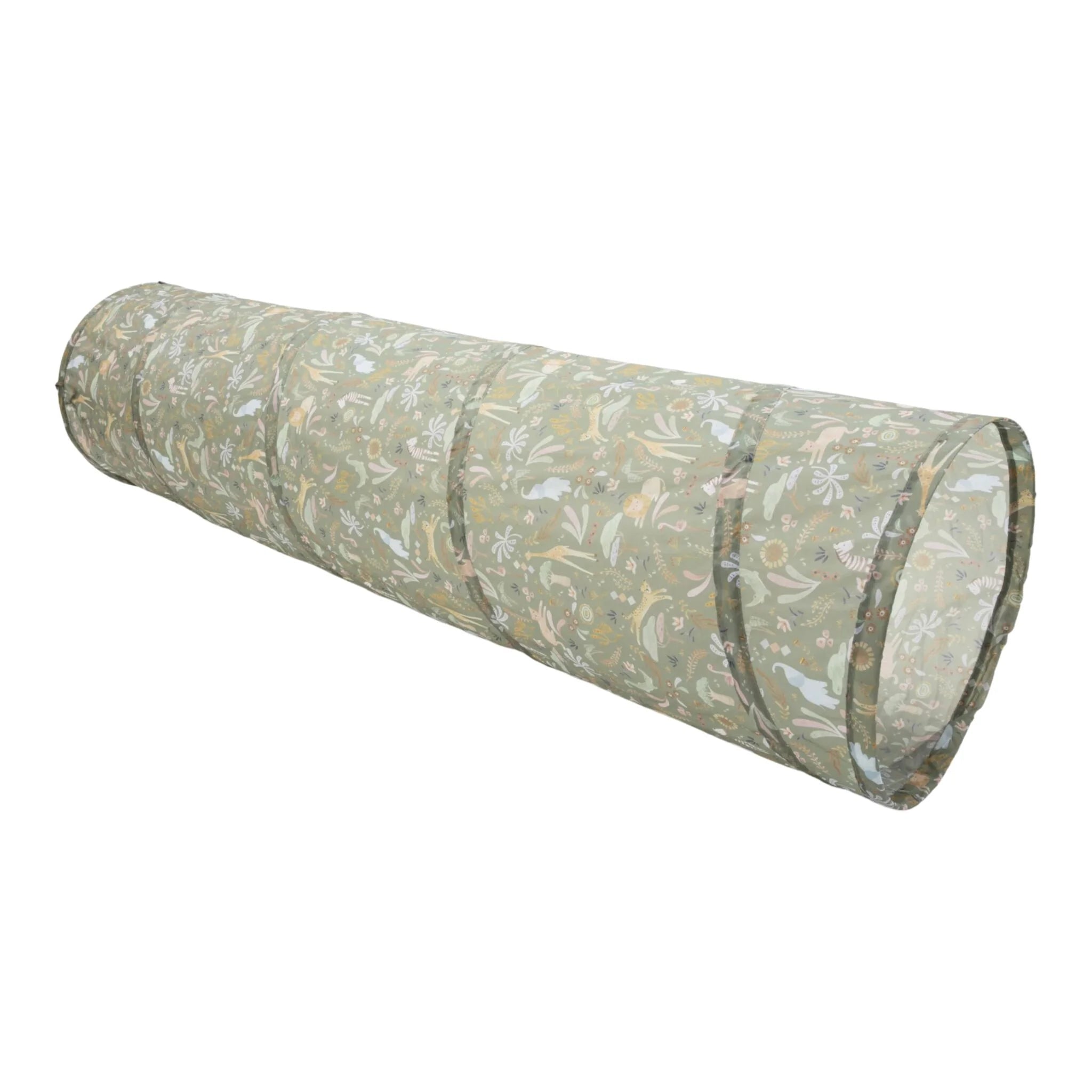 Little Dutch - Tenda Da Gioco Con Tunnel-Safari Friends