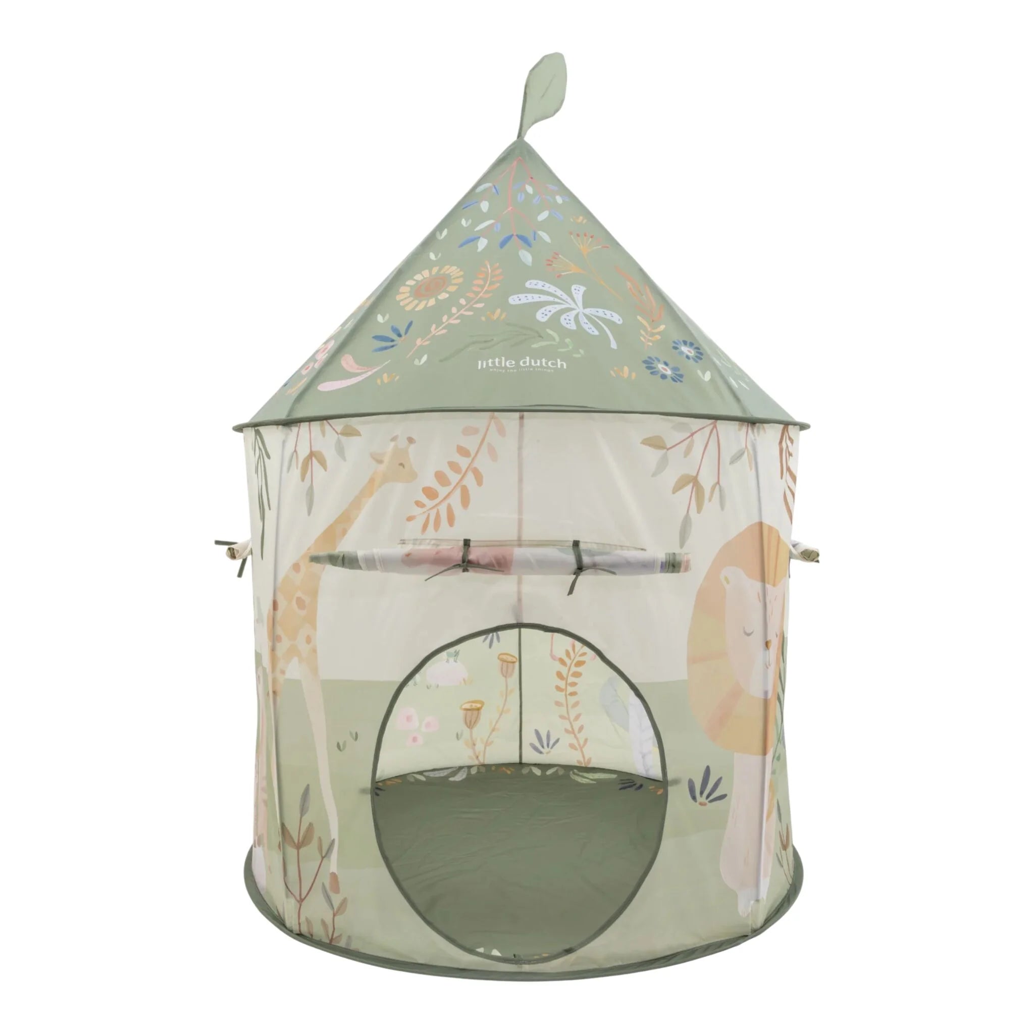Little Dutch - Tenda Da Gioco Con Tunnel-Safari Friends