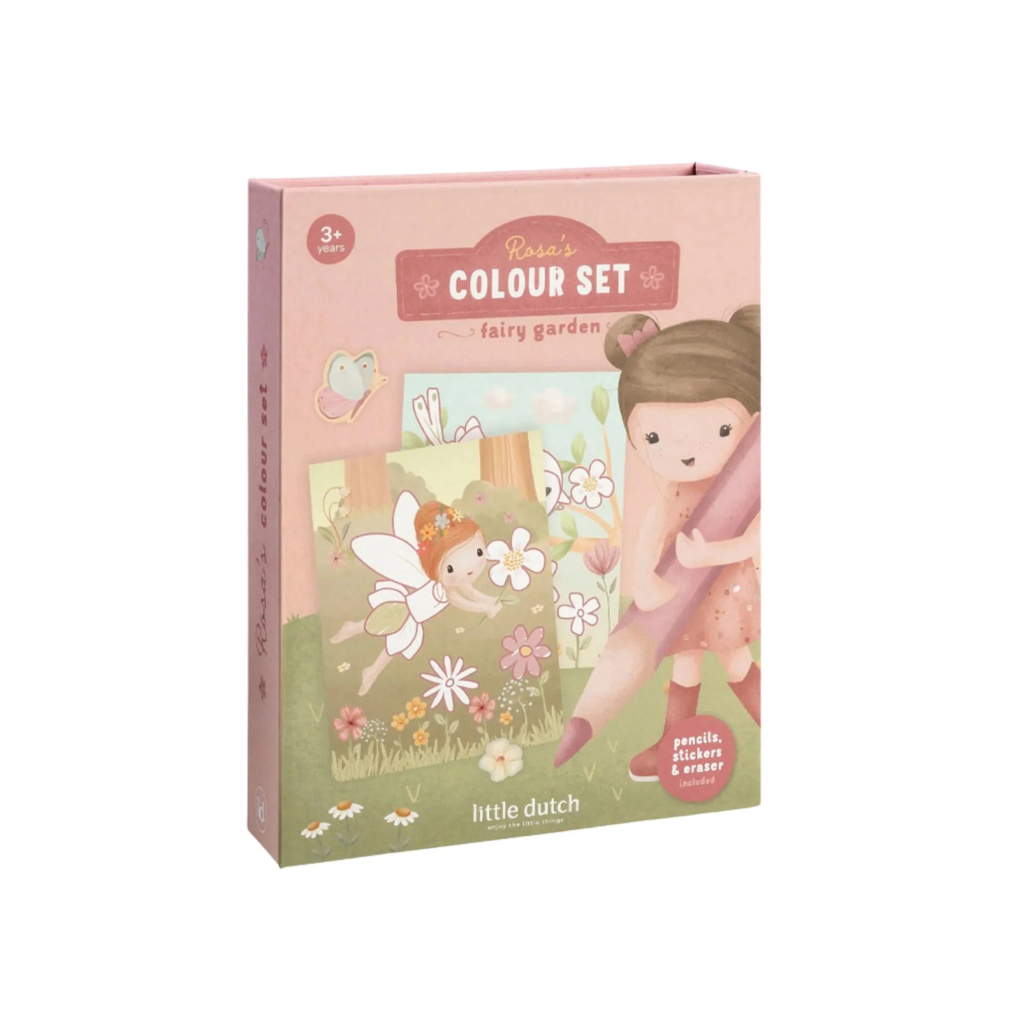 Little Dutch-Libro da colorare - Rosa