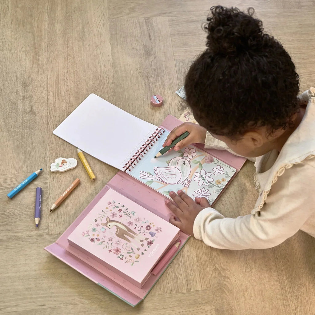 Little Dutch-Libro da colorare - Rosa