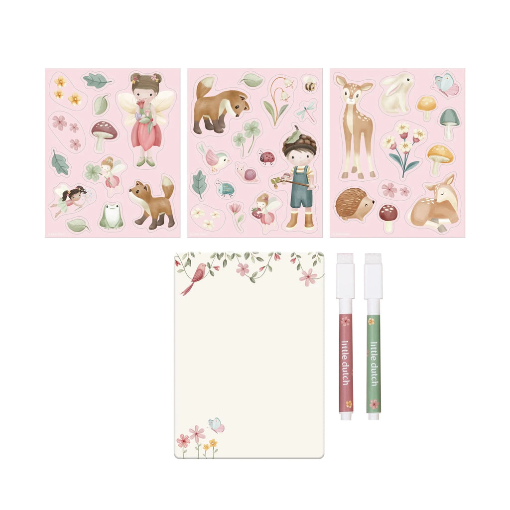 Little Dutch-Libro Magnetico Rosa