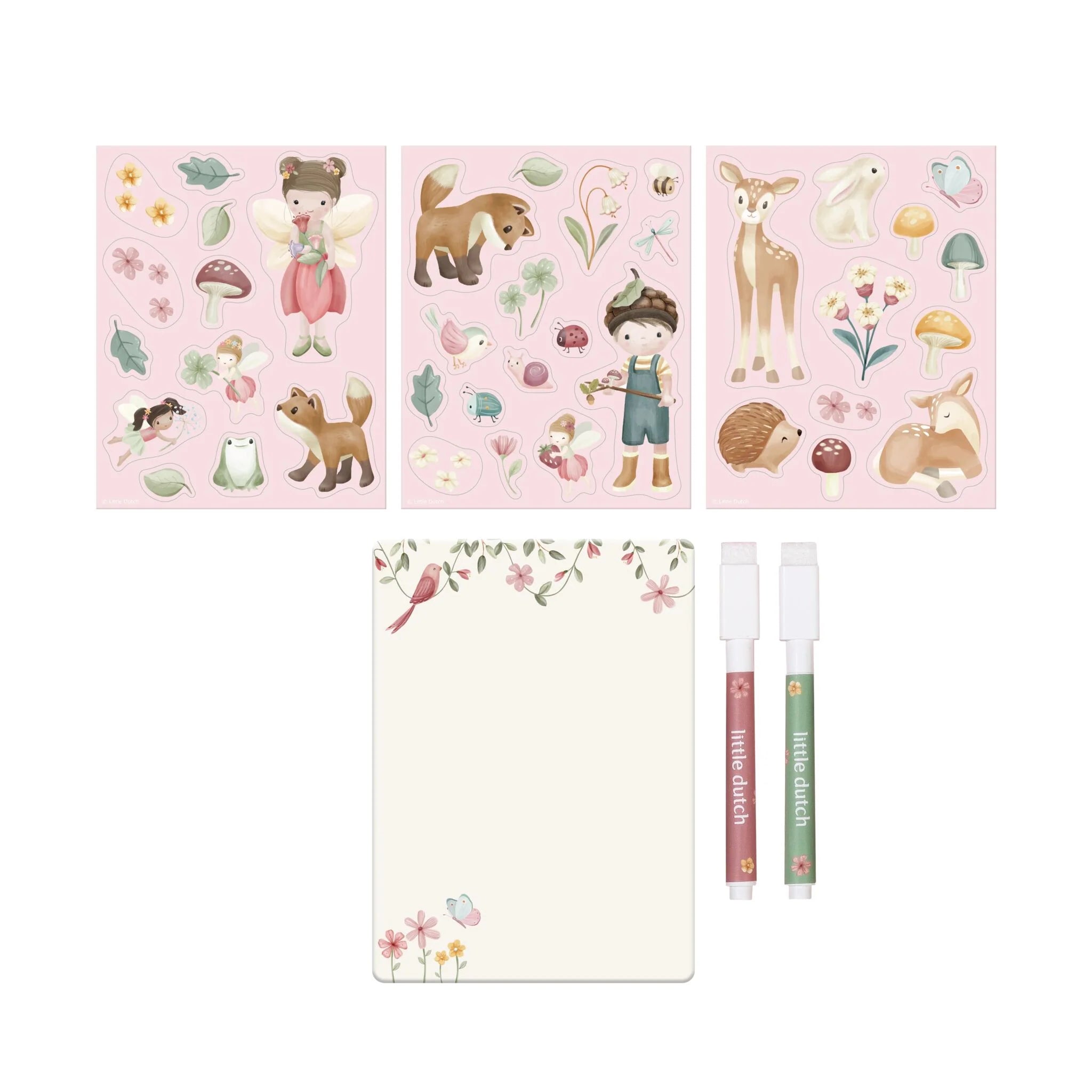 Little Dutch-Libro Magnetico Rosa