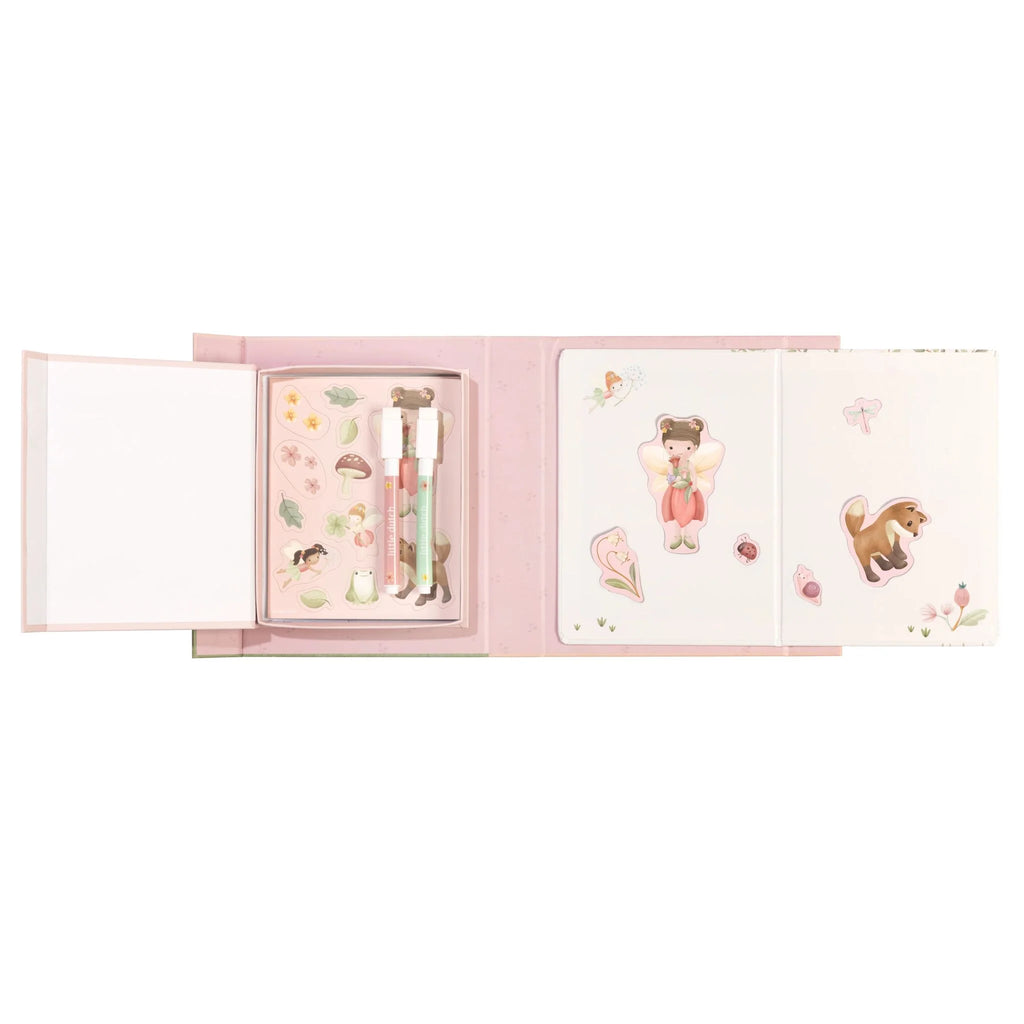 Little Dutch-Libro Magnetico Rosa