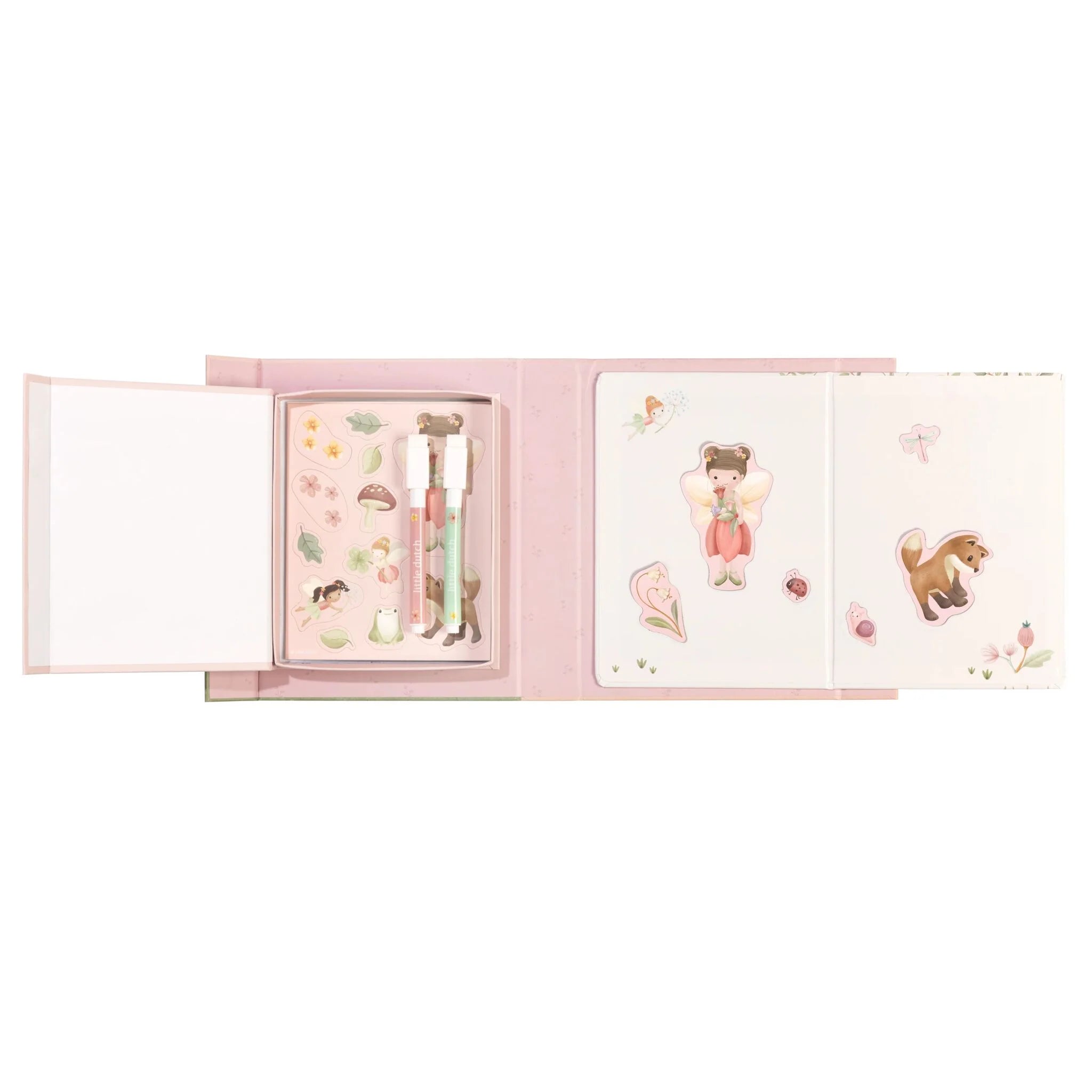 Little Dutch-Libro Magnetico Rosa