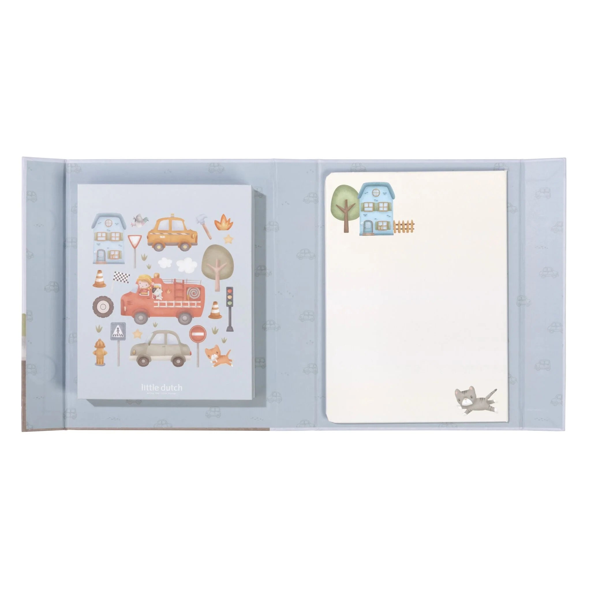 Little Dutch-Libro Magnetico Veicoli