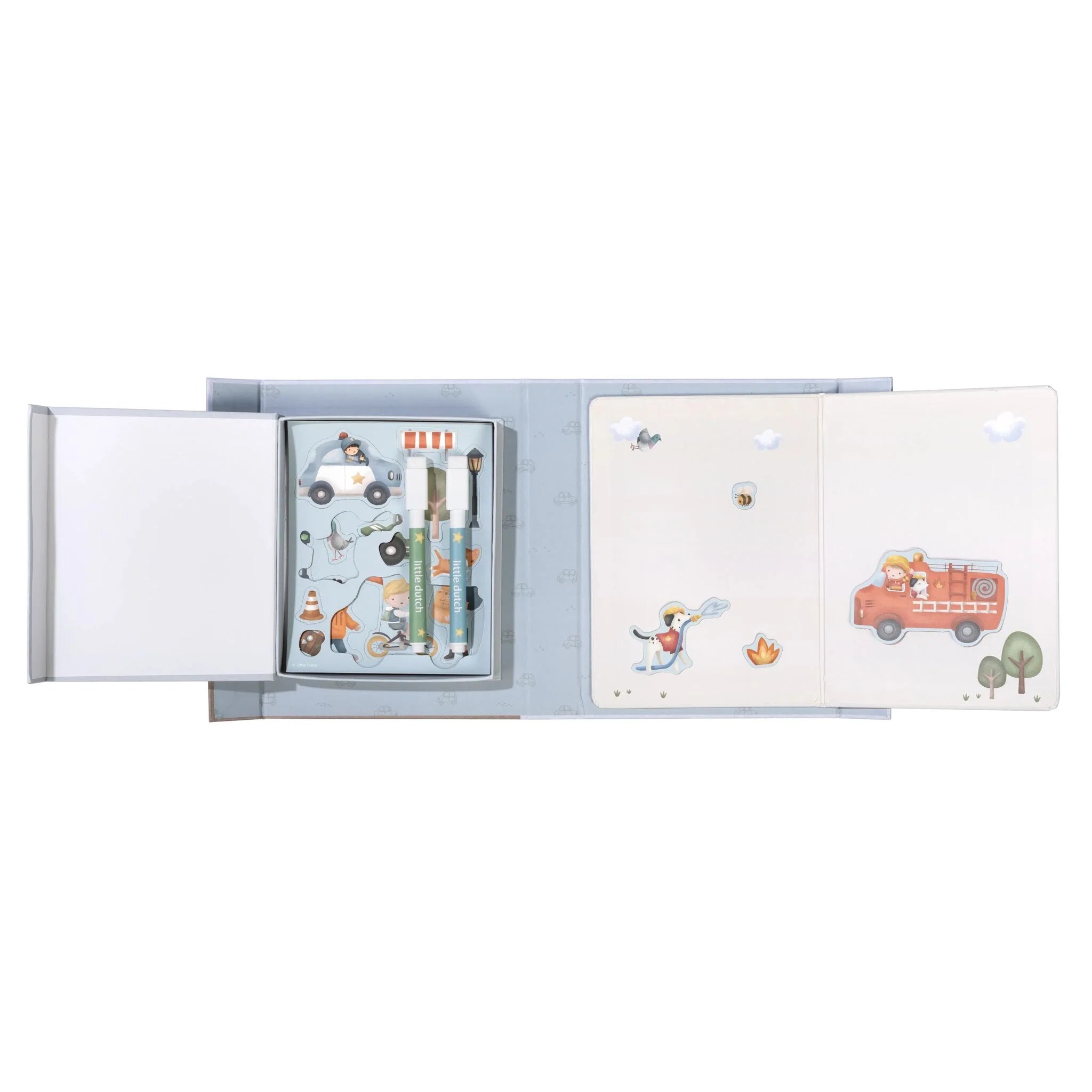 Little Dutch-Libro Magnetico Veicoli