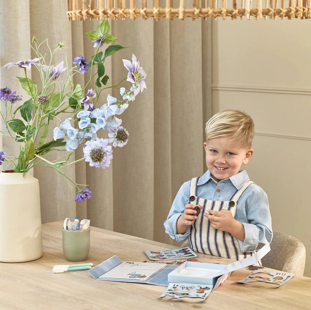 Little Dutch-Libro Magnetico Veicoli