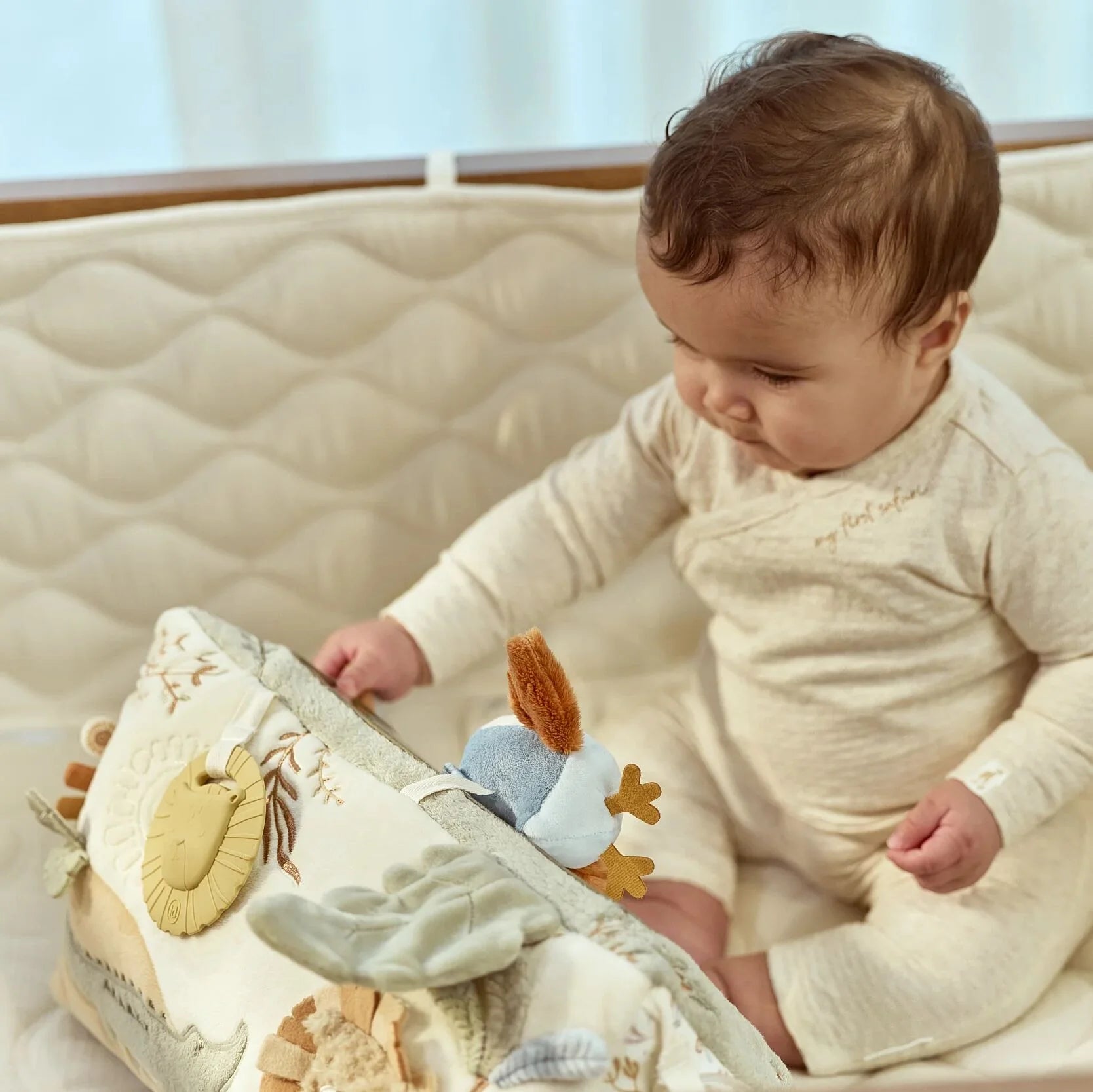 Little Dutch - Triangolo Per Tummy Time Safari Friends