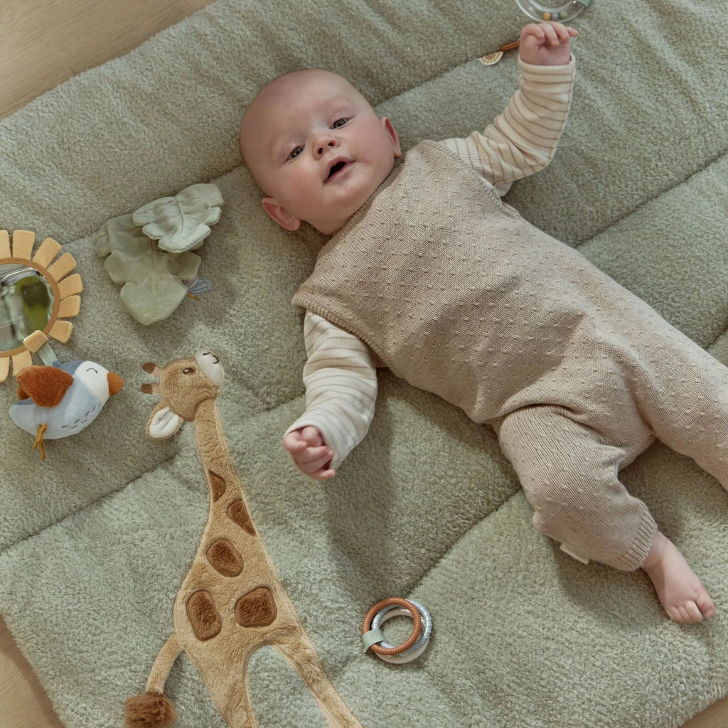 Little Dutch - Tappeto da Gioco –Verde Safari Friends