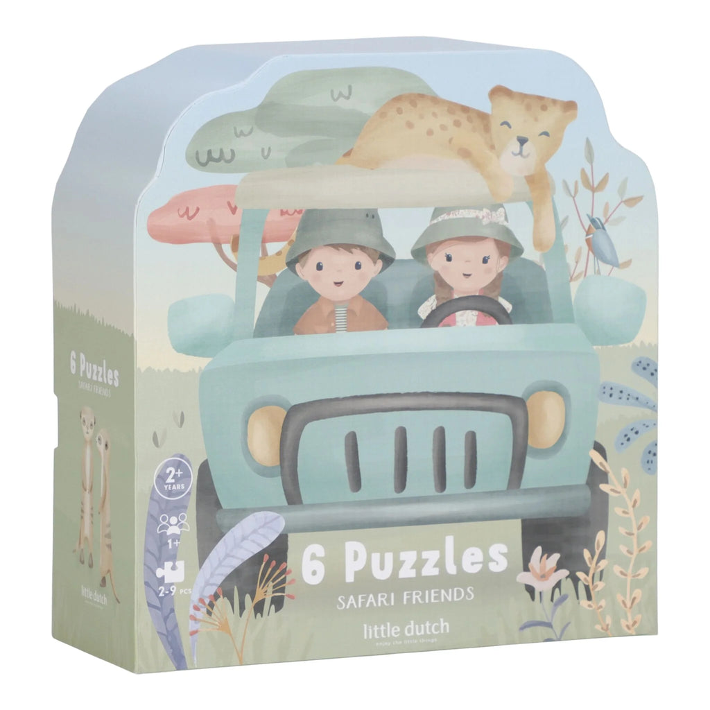 Little Dutch - Puzzle  6 In ! Savana Friends